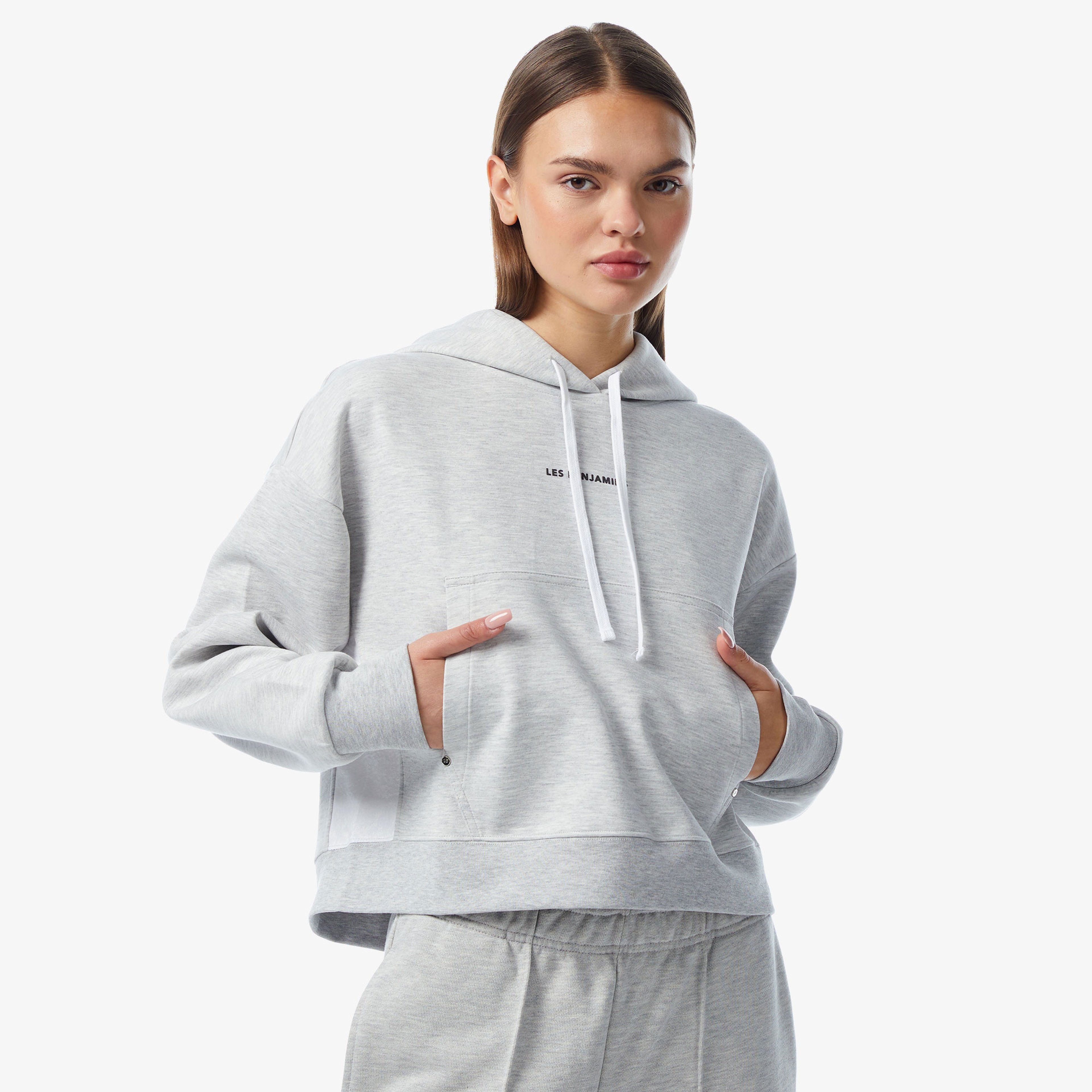 Les Benjamins Kadın Gri Sweatshirt