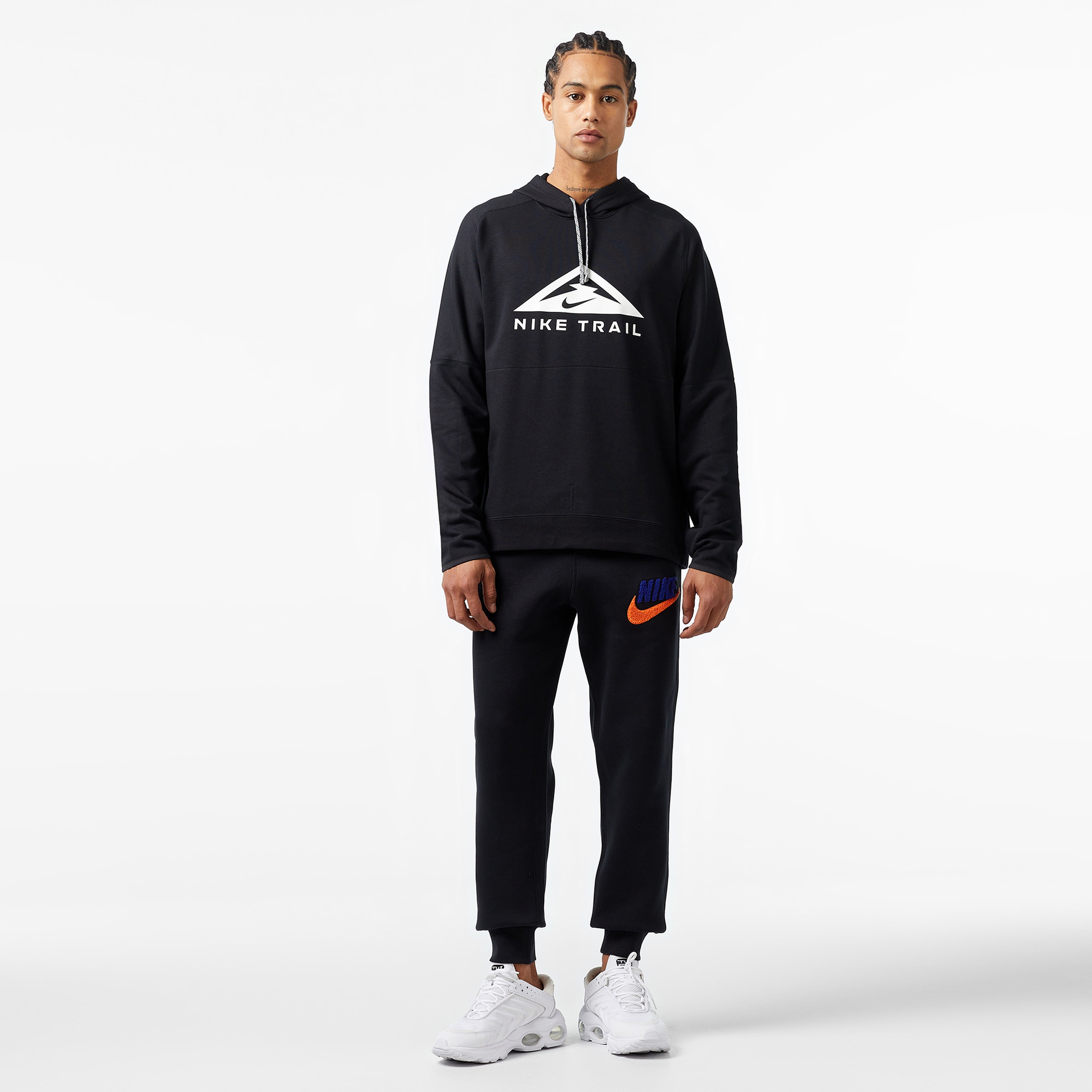 Nike Dri-FIT Miler Tank Erkek Siyah Sweatshirt