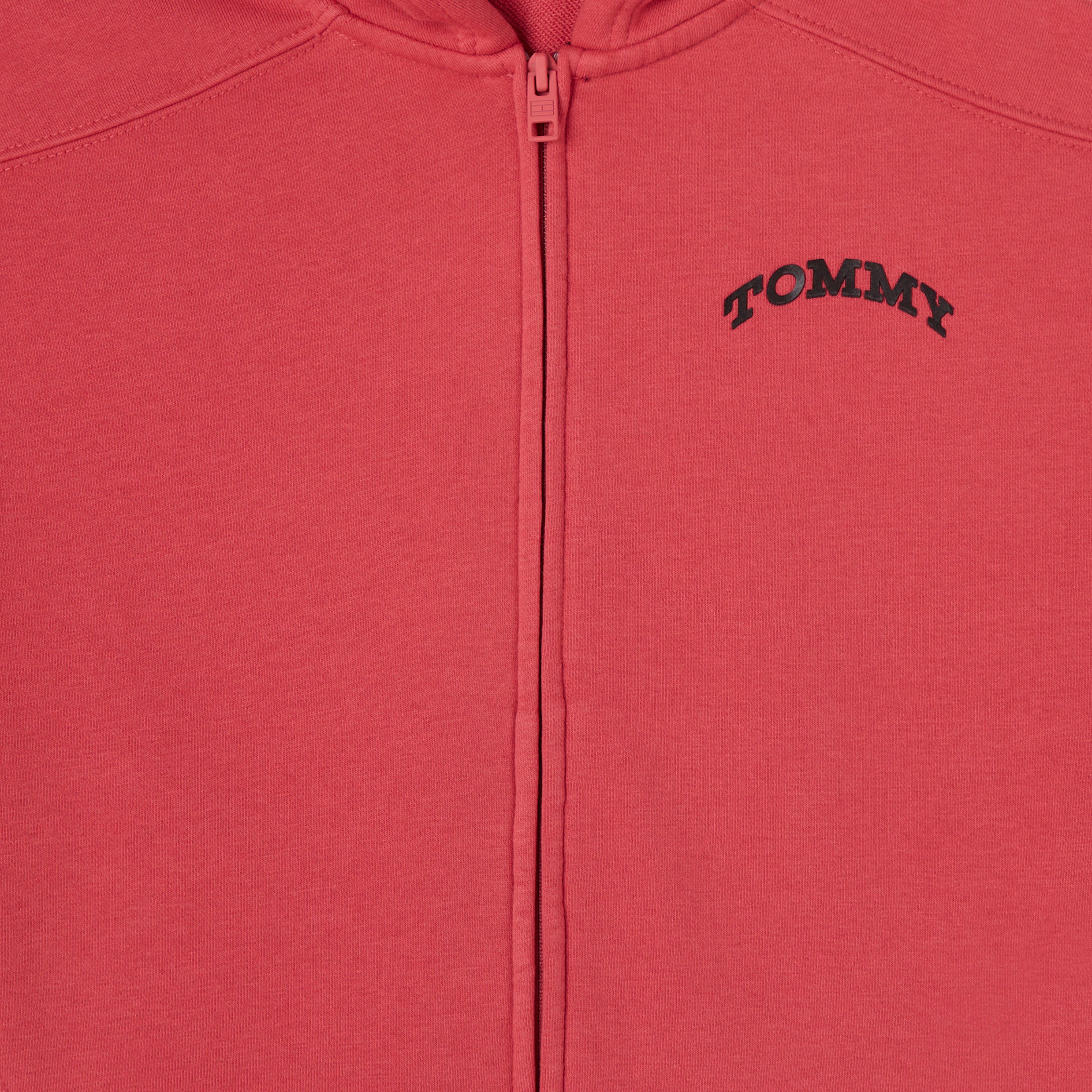 Tommy Hilfiger Tommy Dot Foil Zip Thru Çocuk Pembe Sweatshirt