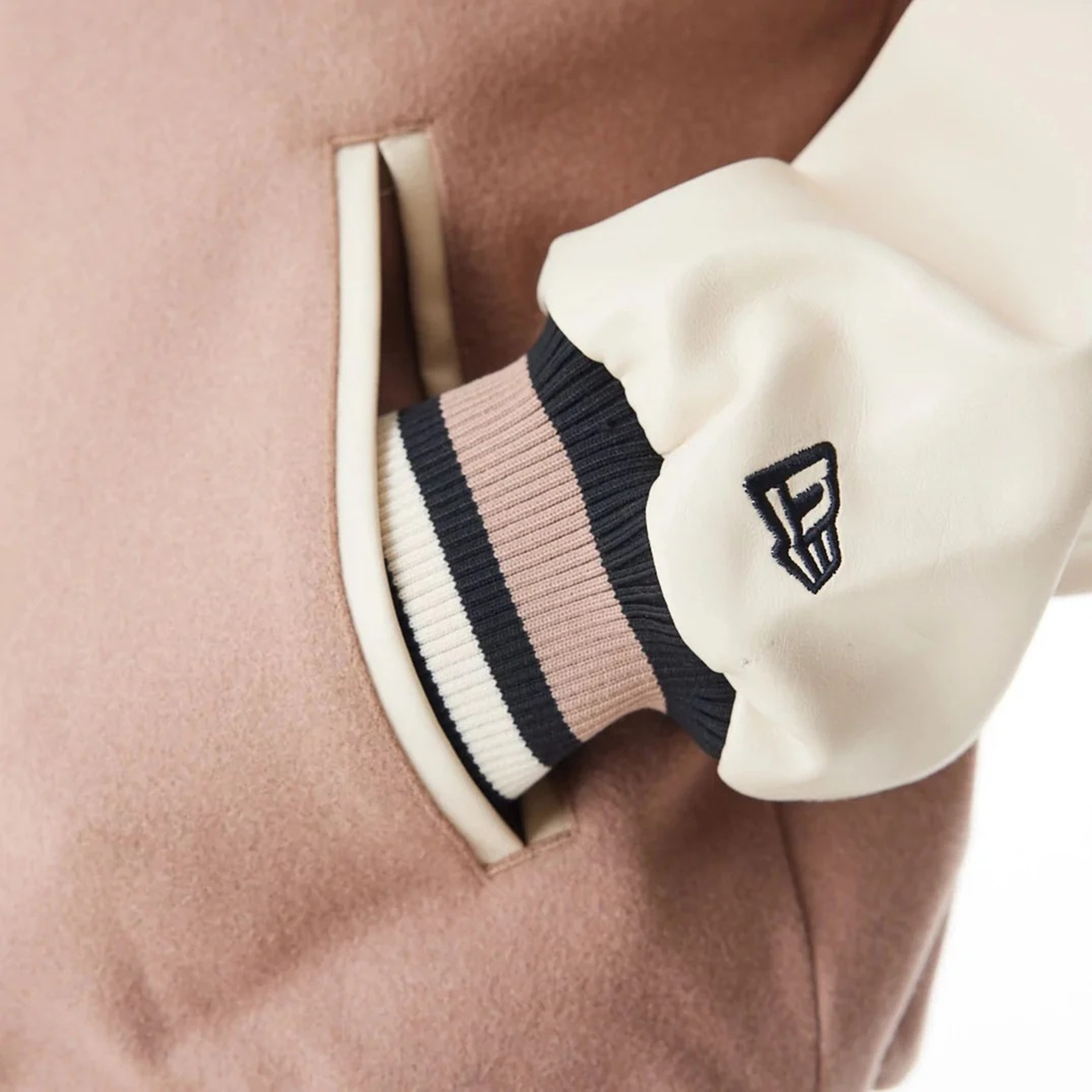 New Era Nba Inj Varsity Bronet Tta Erkek Bej Ceket