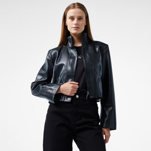 Calvin Klein Kadın Siyah Mont