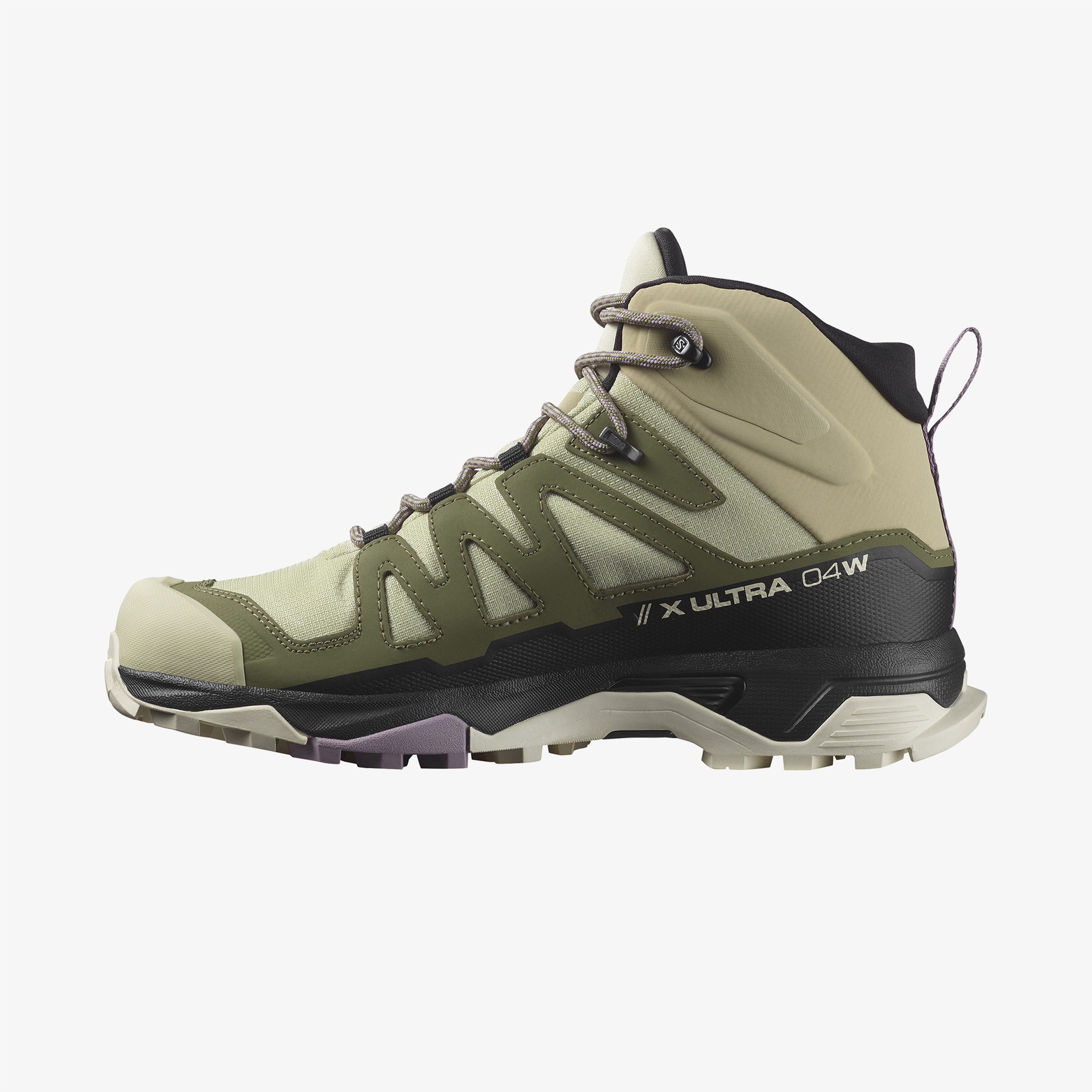 Salomon X Ultra 4 Mid Gore-Tex Kadın Haki Bot