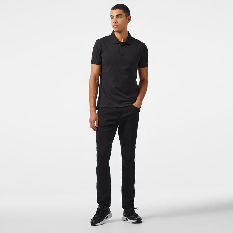 Calvin Klein Jeans Badge Erkek Siyah Polo