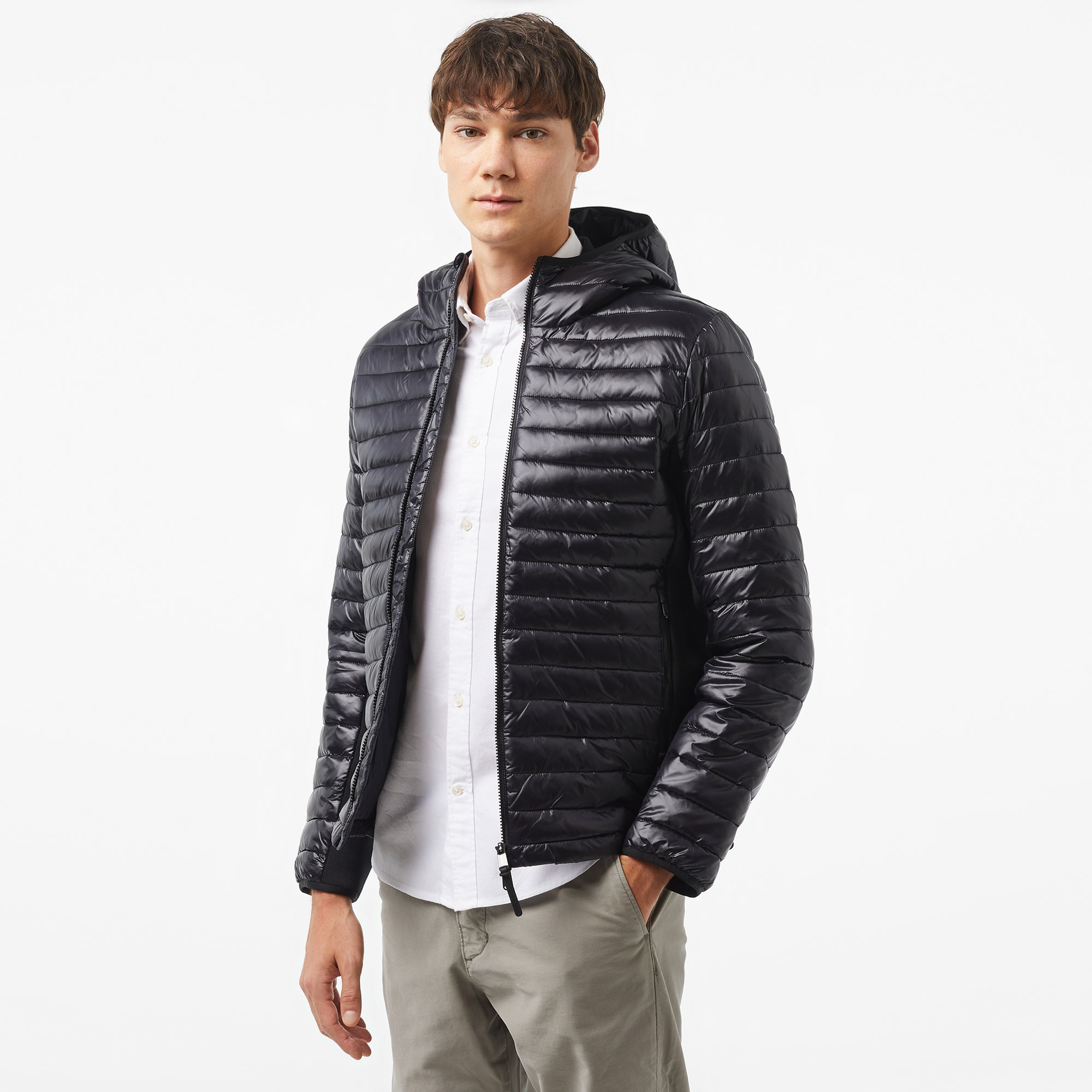 Calvin Klein Padded Mıdweıght Erkek Siyah Ceket