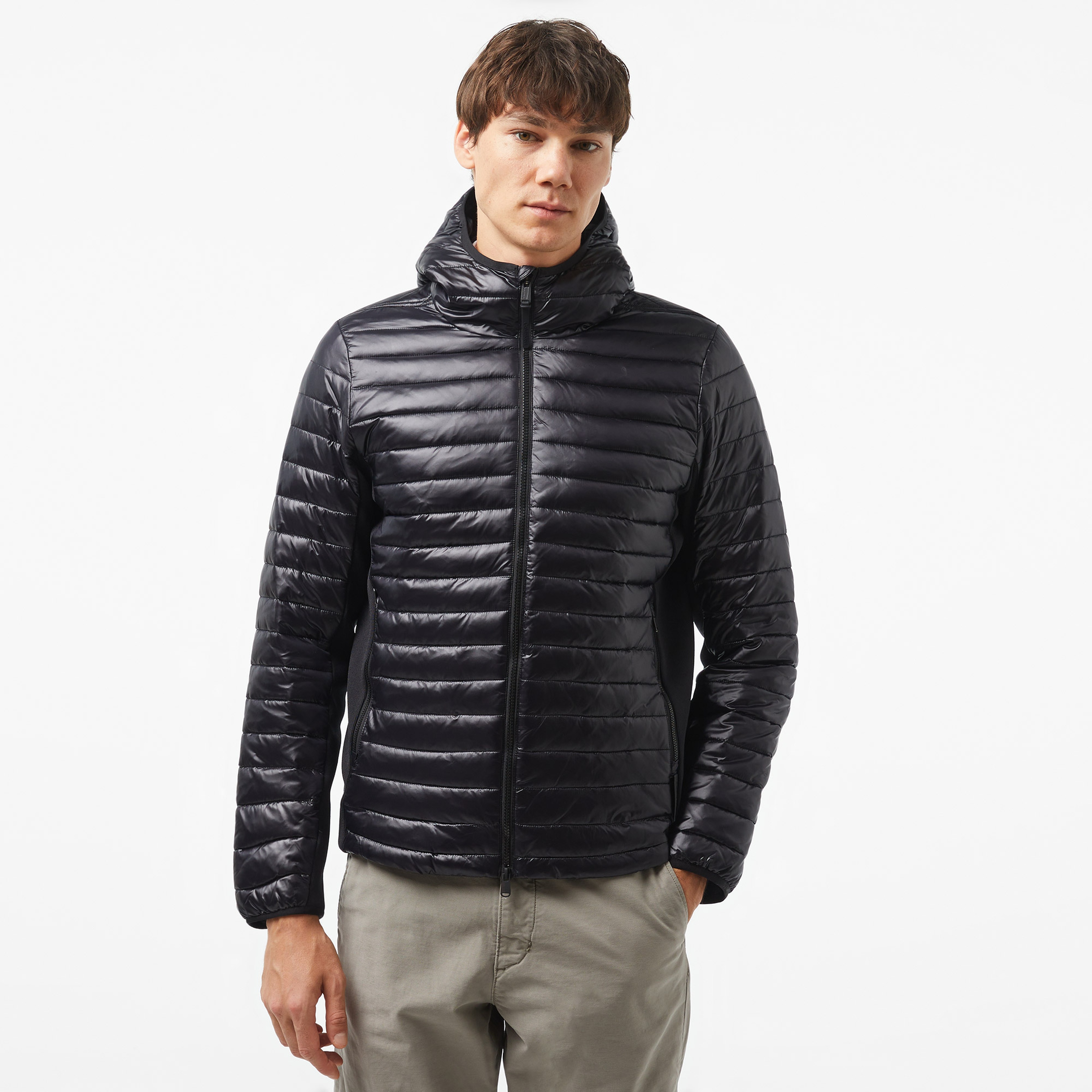 Calvin Klein Padded Mıdweıght Erkek Siyah Ceket