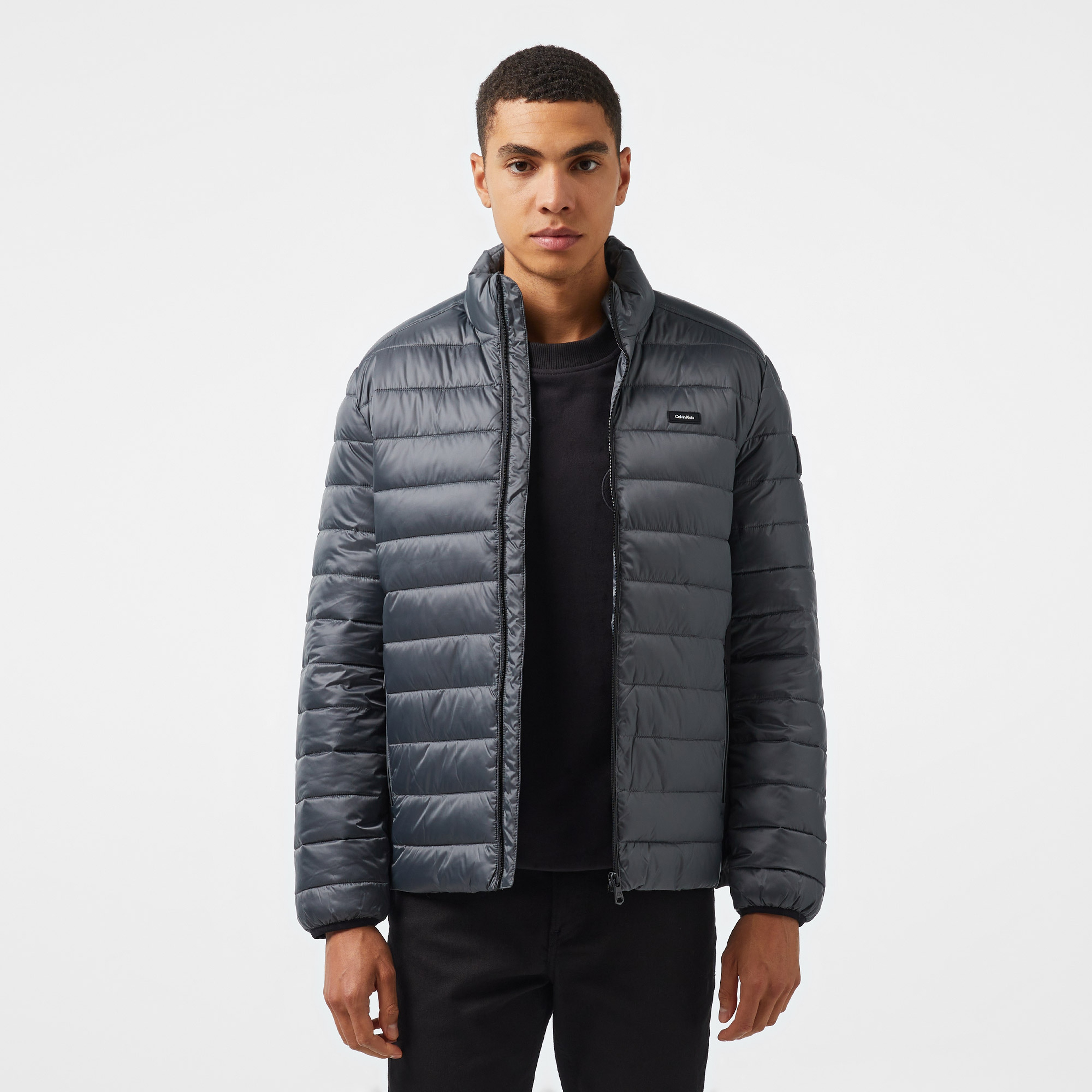 Calvin Klein Erkek Gri Mont
