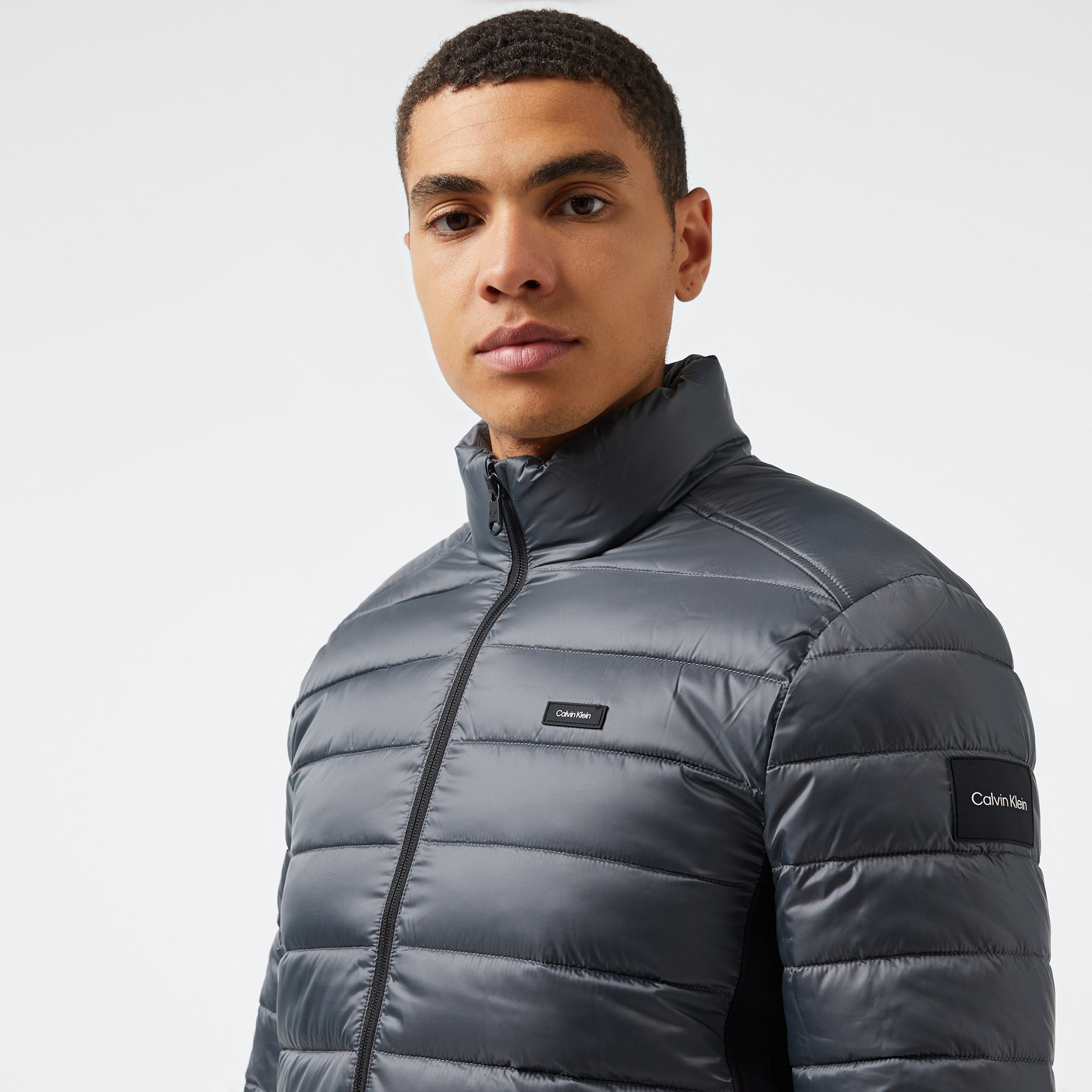 Calvin Klein Erkek Gri Mont