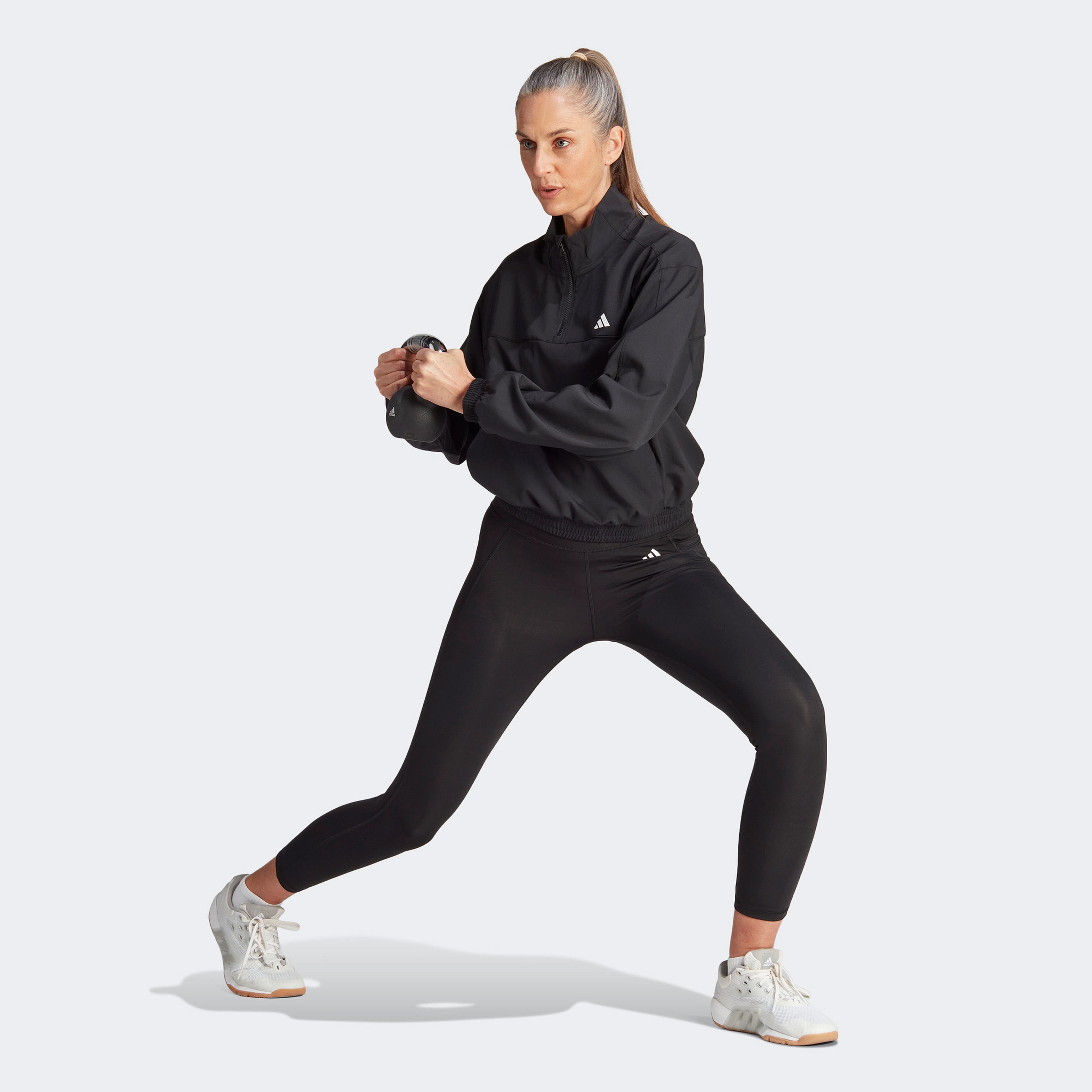 adidas Aeroready Train Essentials Kadın Siyah Antrenman Üstü