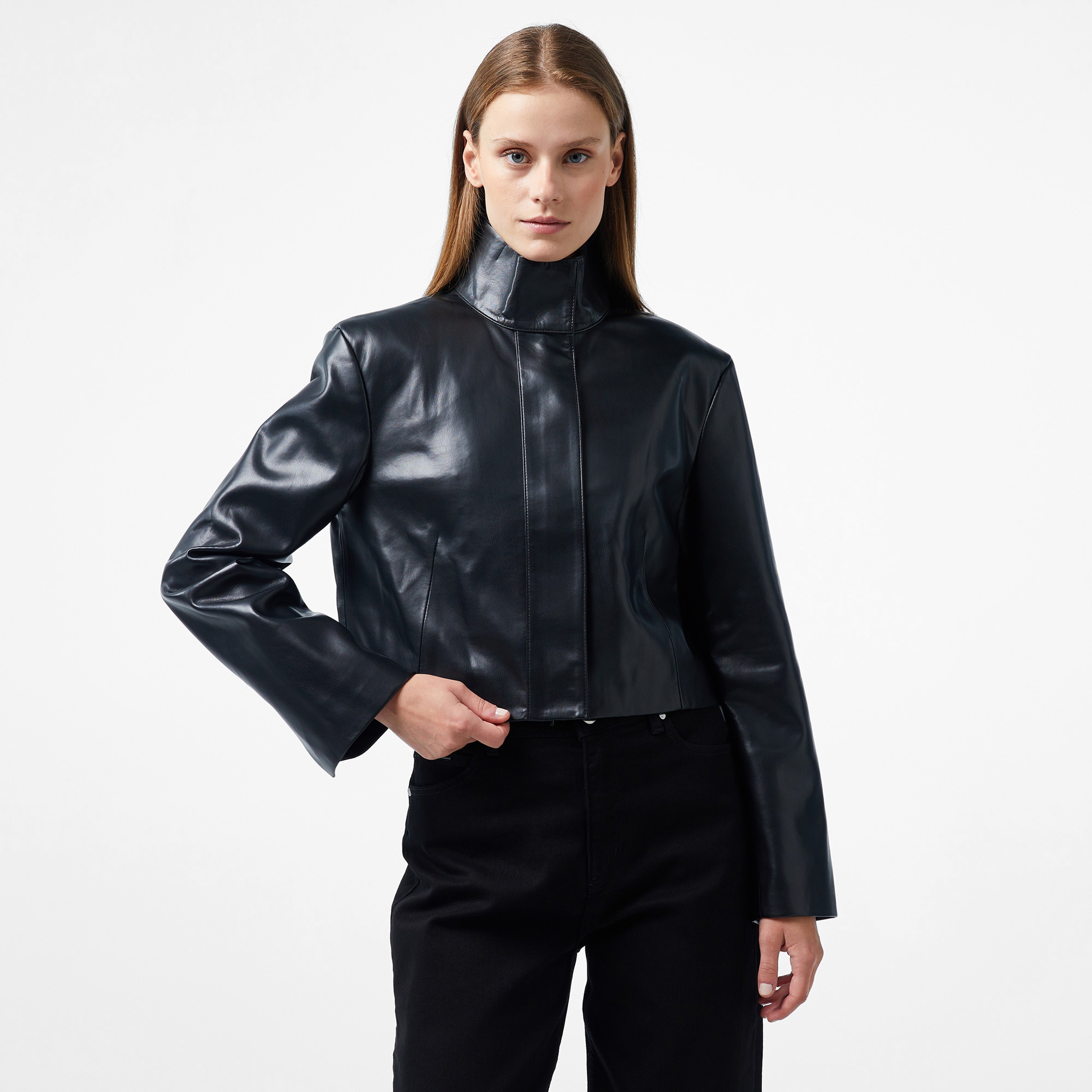 Calvin Klein Kadın Siyah Mont