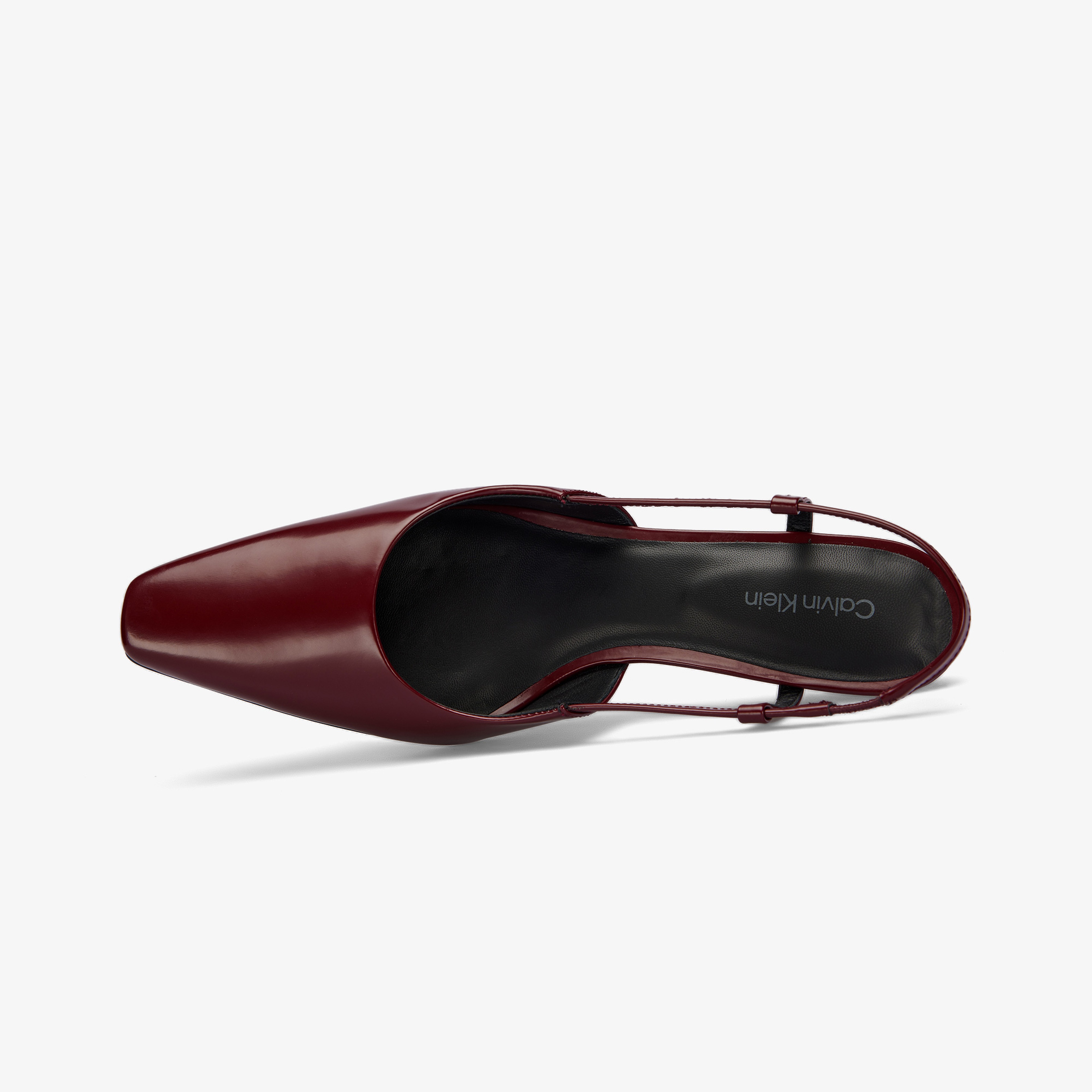 Calvin Klein Heel Slıngback Pump 50 Kadın Bordo Topuklu Ayakkabı