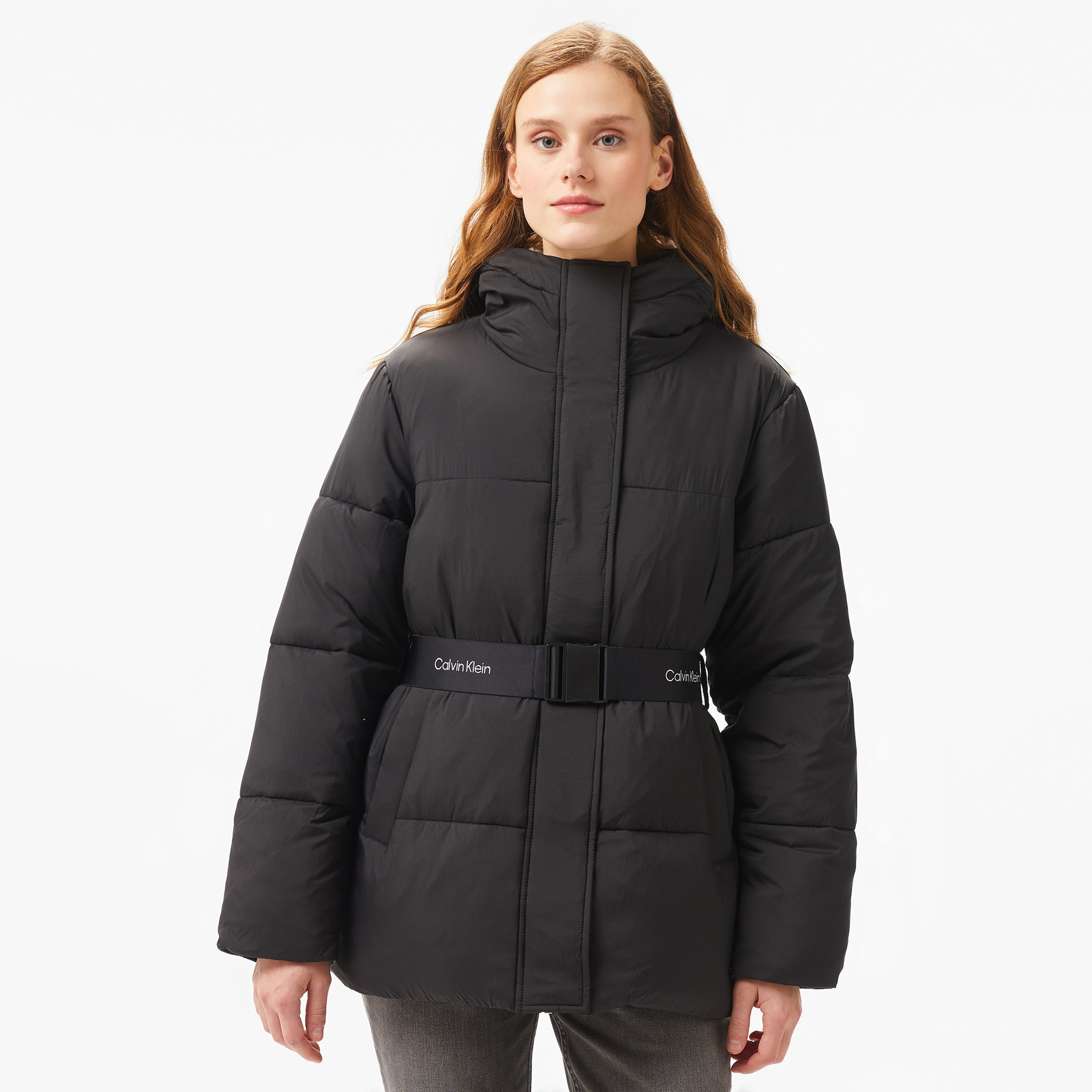 Calvin Klein Jeans Kadın Siyah Mont