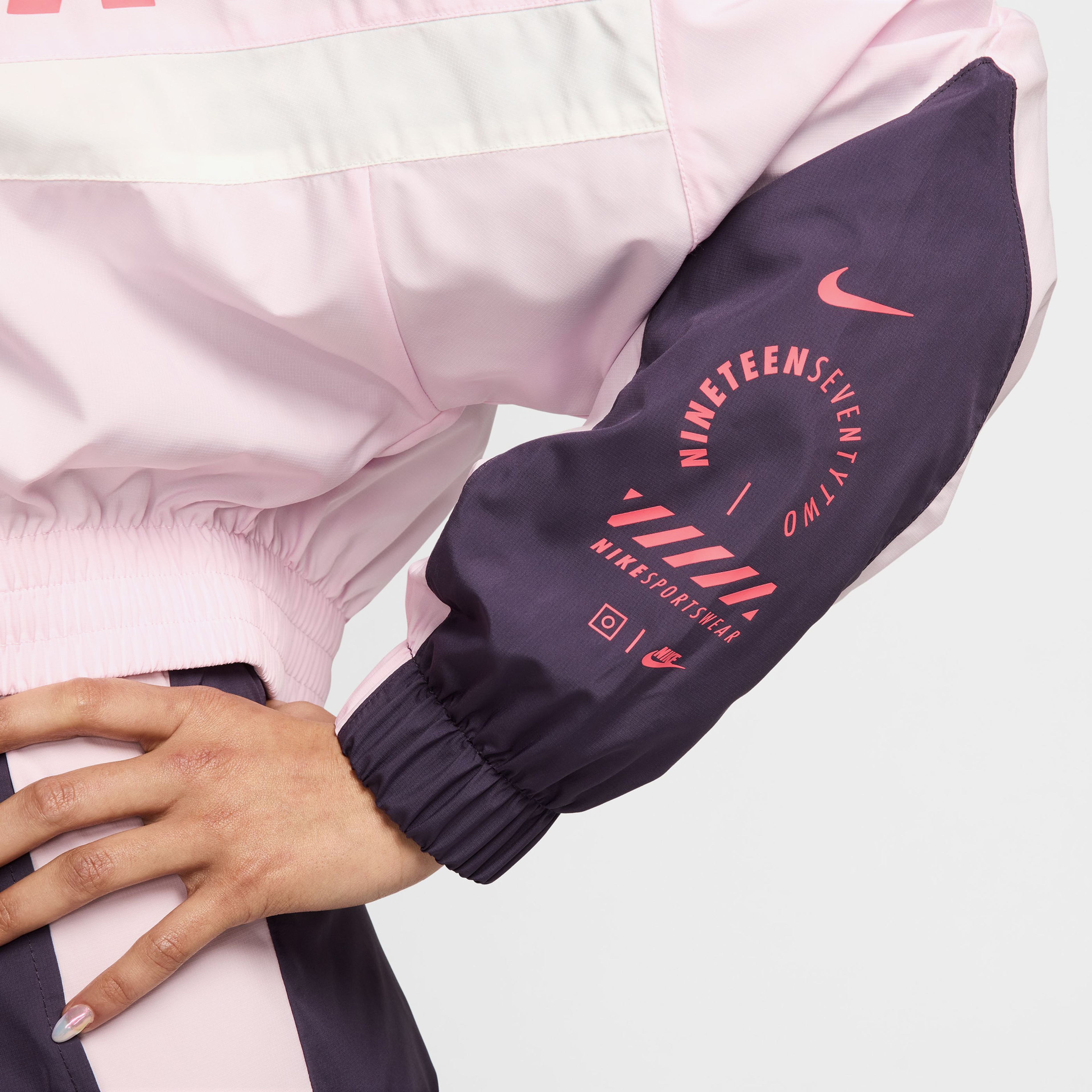Nike Sportswear Woven Street Kadın Mor CeketMHF5956| Occasion