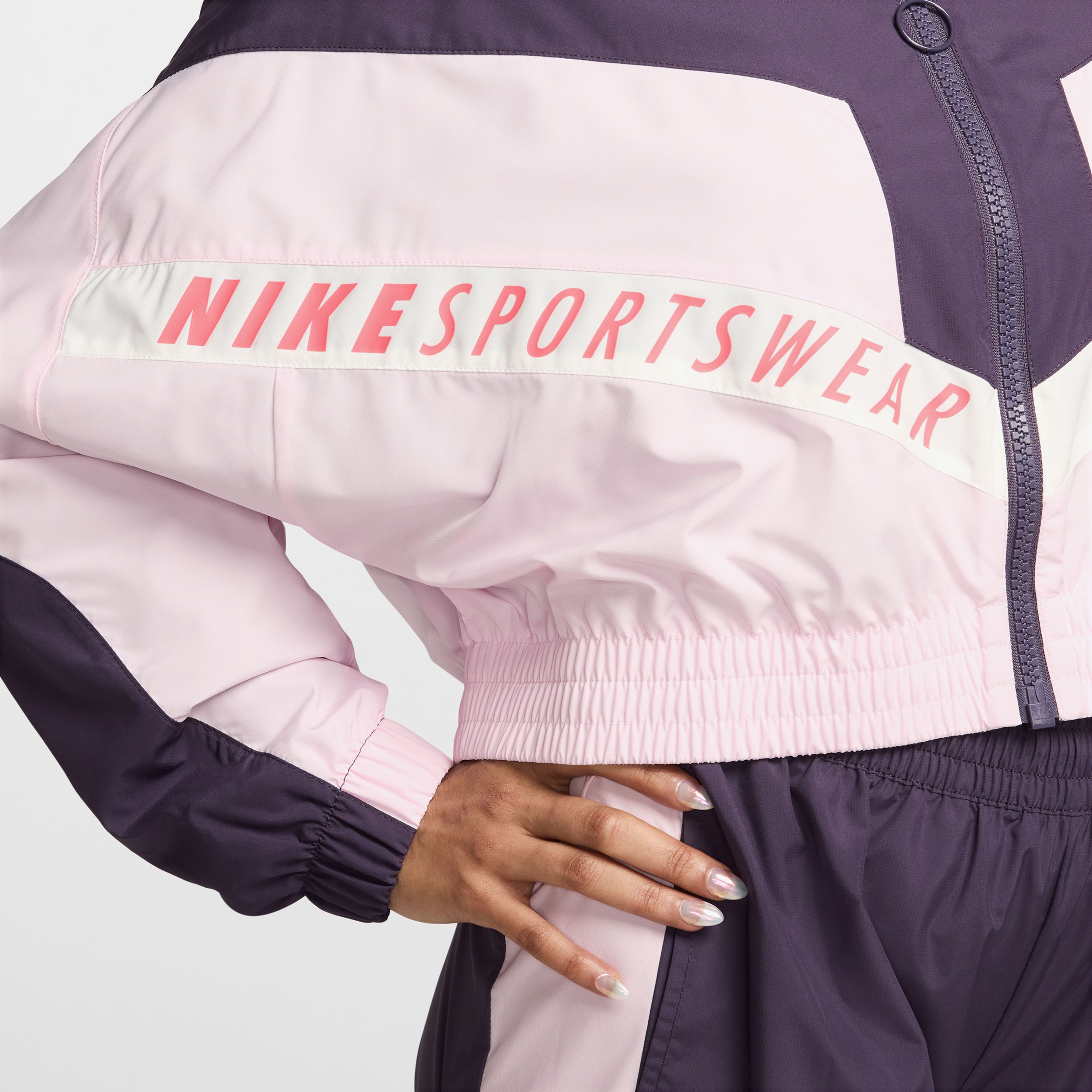 Nike Sportswear Woven Street Kadın Mor CeketMHF5956| Occasion