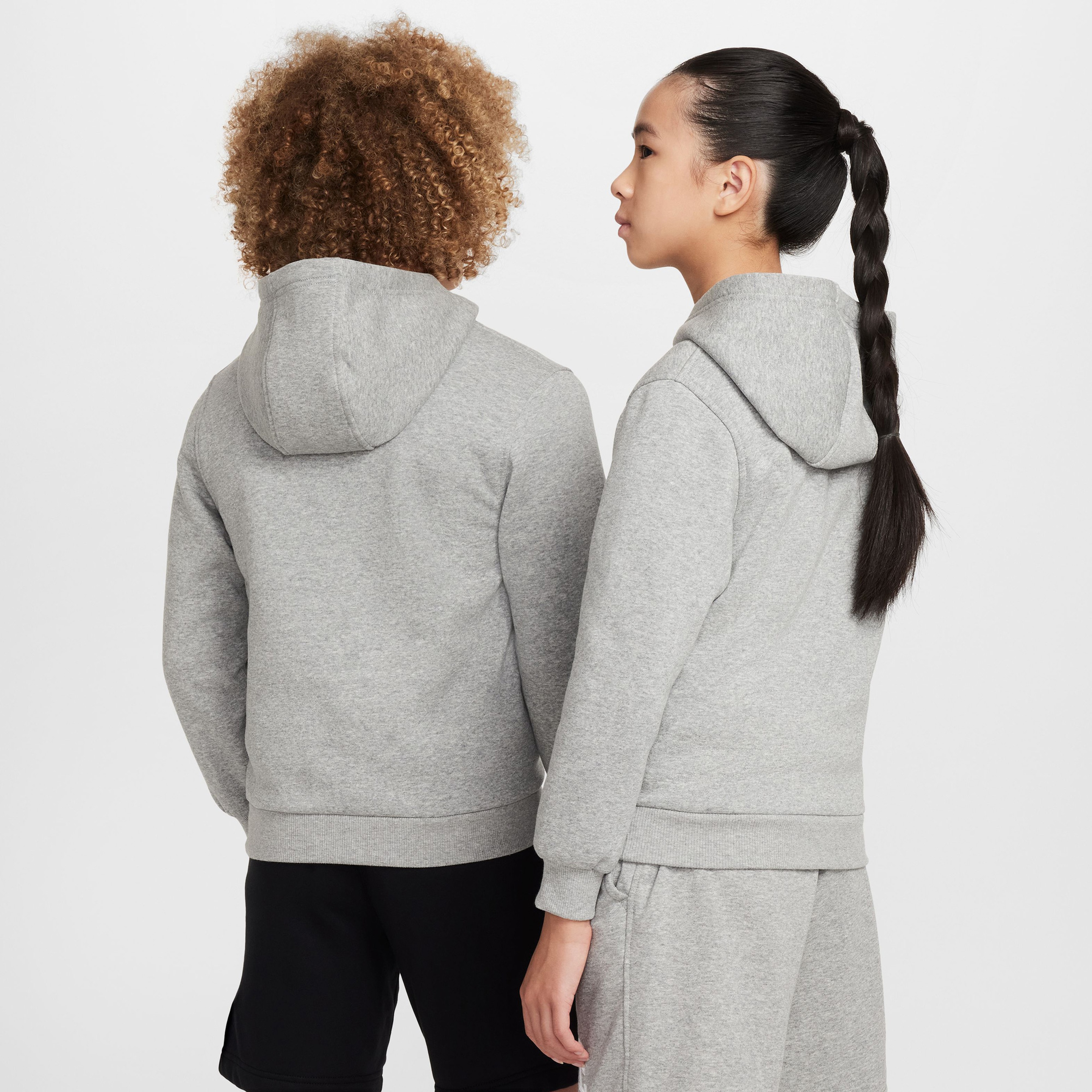 Nike Sportswear Club Fleece Çocuk Gri Sweatshirt