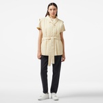 Calvin Klein Padded Vertıcal Quilt Vest Kadın Gri Yelek