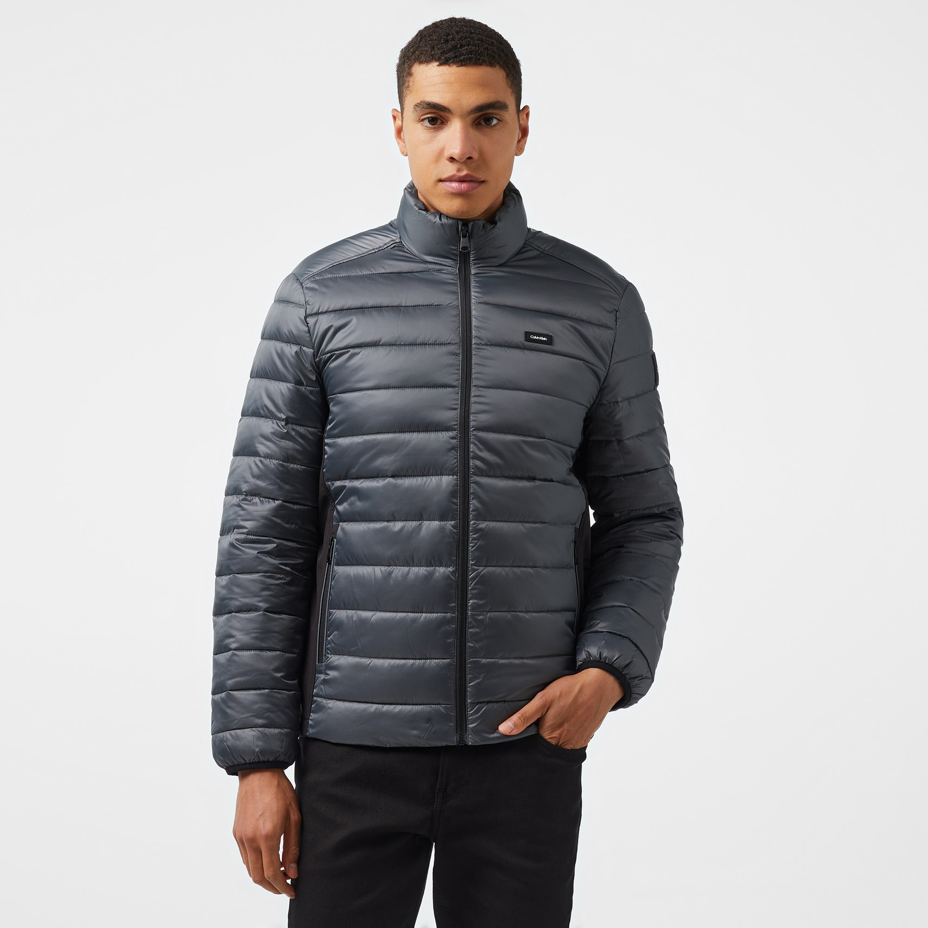 Calvin Klein Erkek Gri Mont
