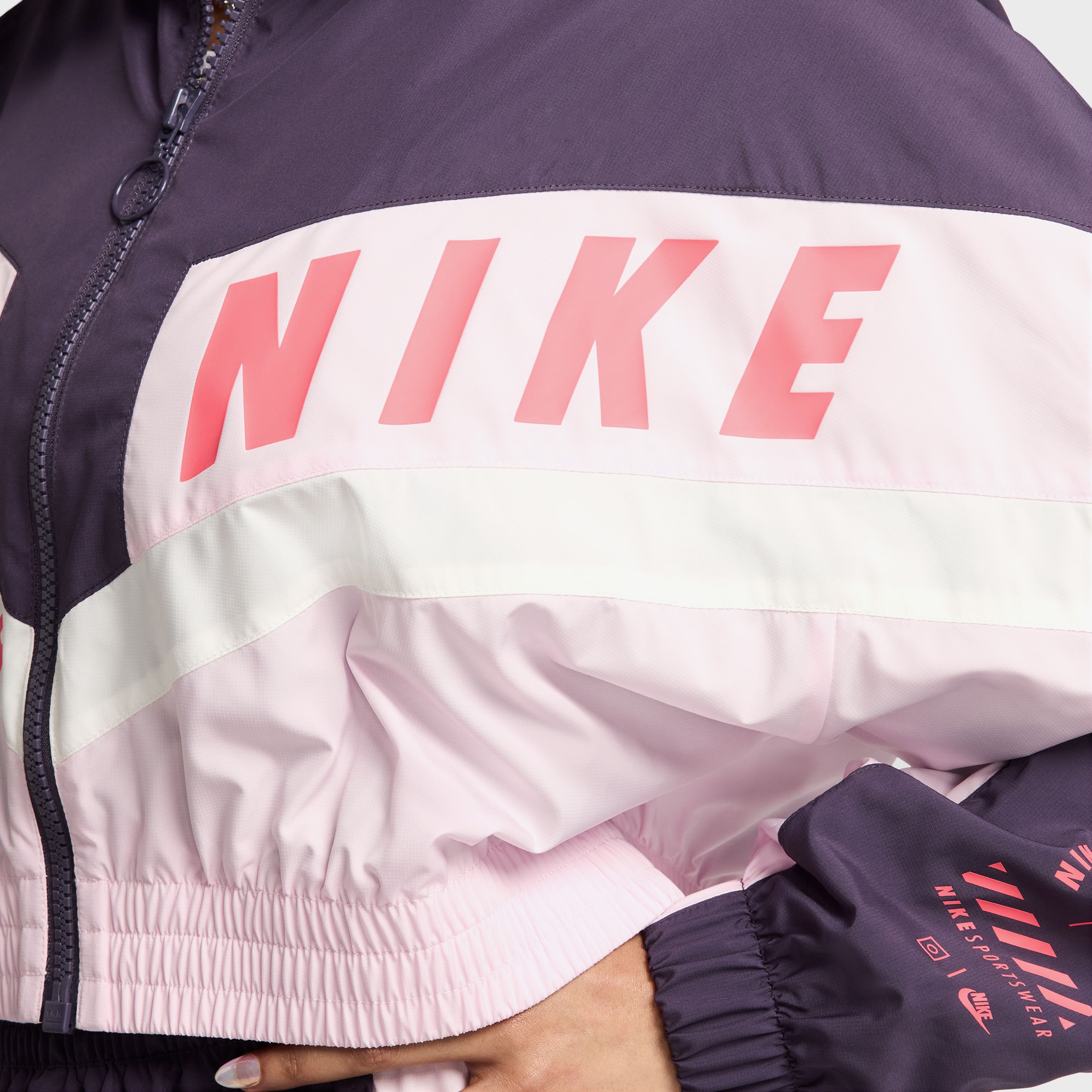 Nike Sportswear Woven Street Kadın Mor CeketMHF5956| Occasion