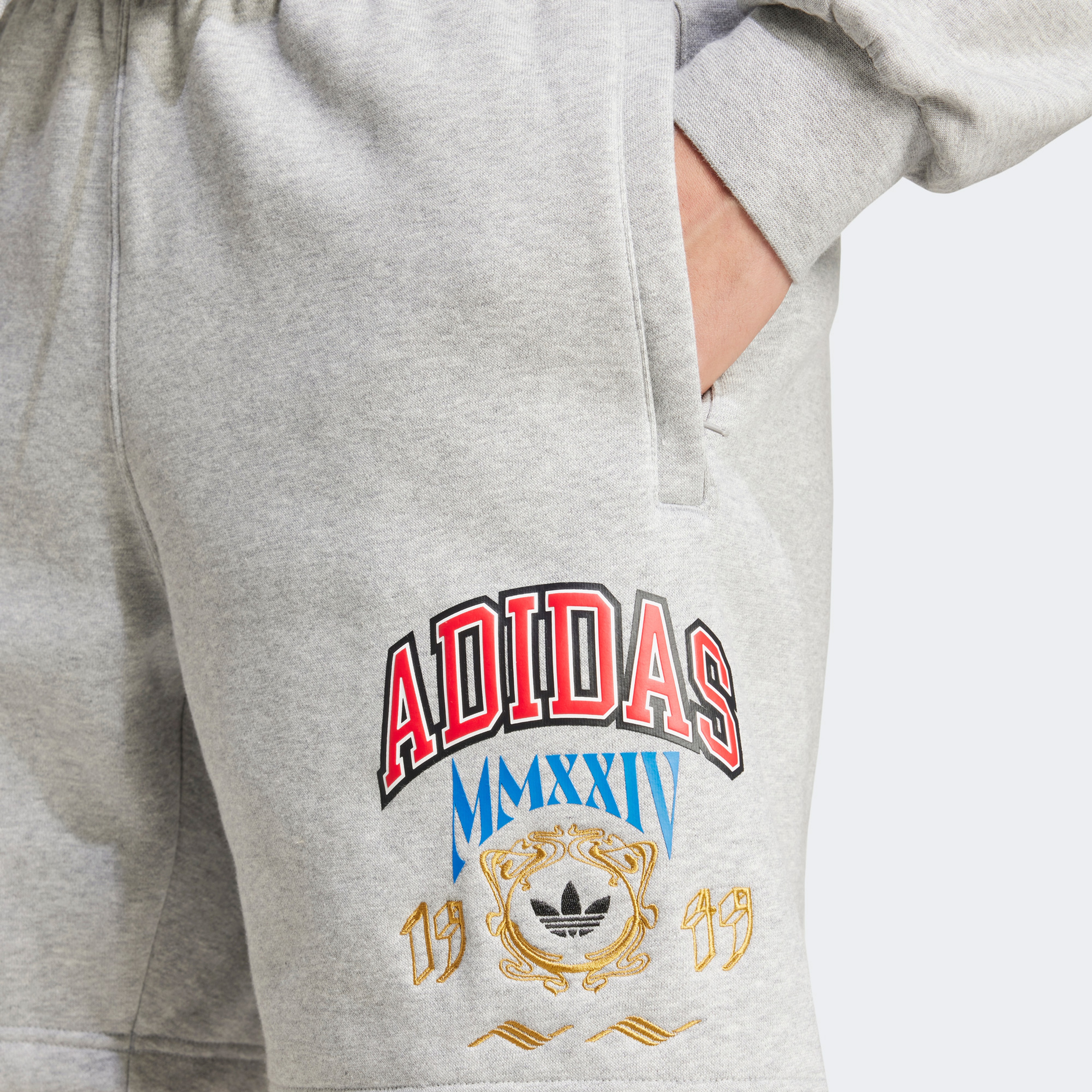 adidas Vrcts Erkek Gri Şort