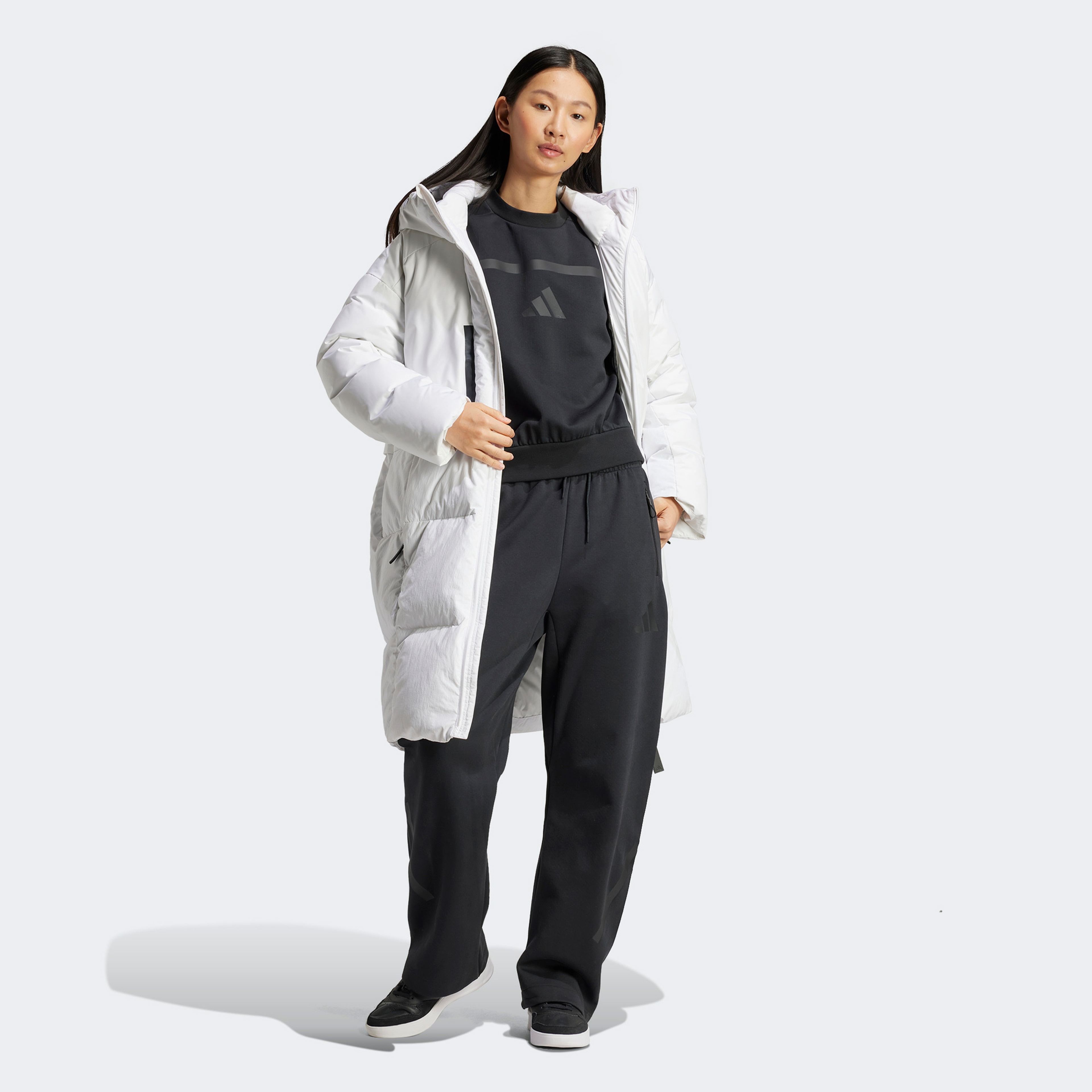 adidas Wmyshelter Prk Kadın Beyaz Ceket