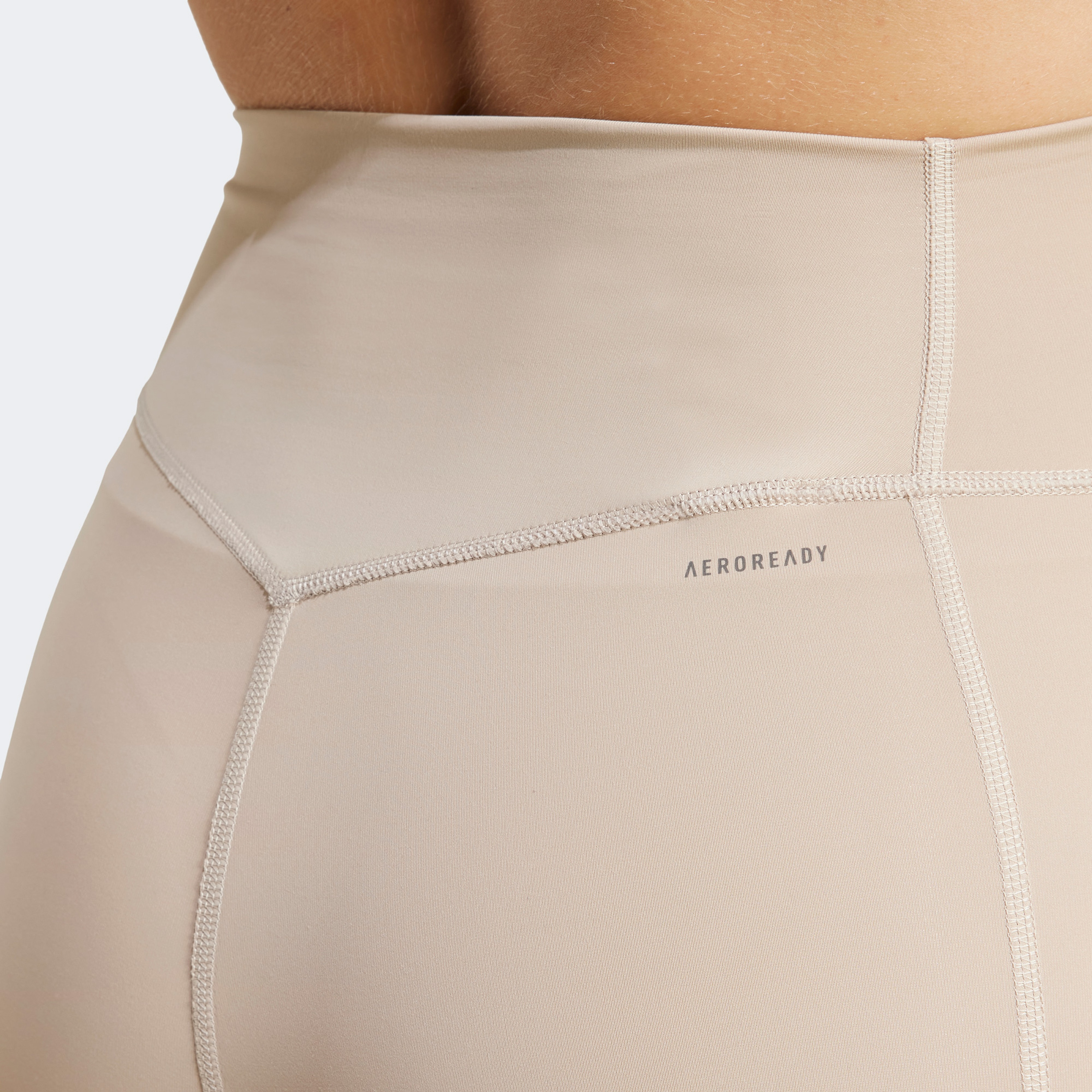 adidas Opt St Hr 1/1 L Kadın Bej Tayt