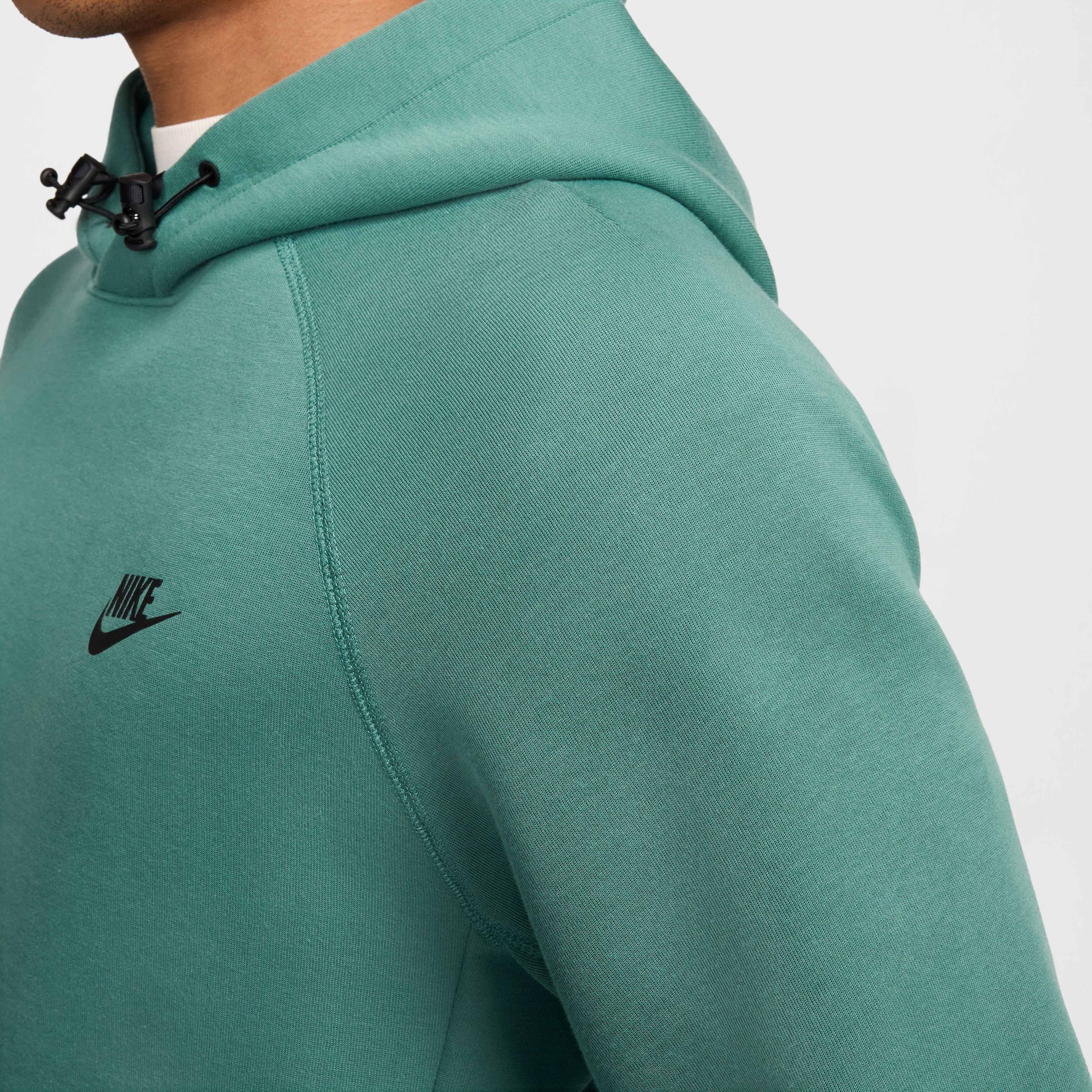 Nike Tech Fleece Pull-Over Erkek Yeşil Sweatshirt