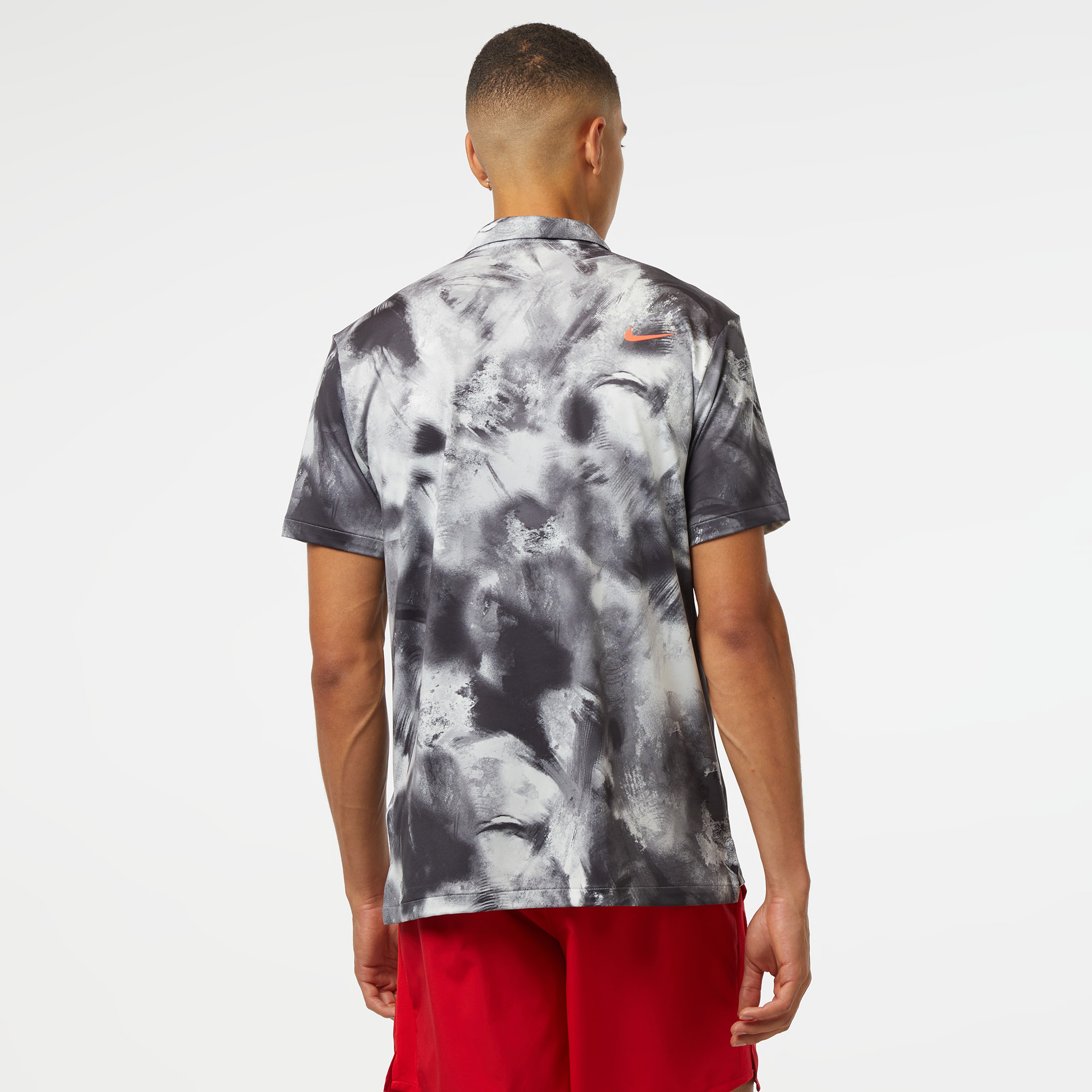 Nike Dri-Fit Tour Erkek Gri Polo
