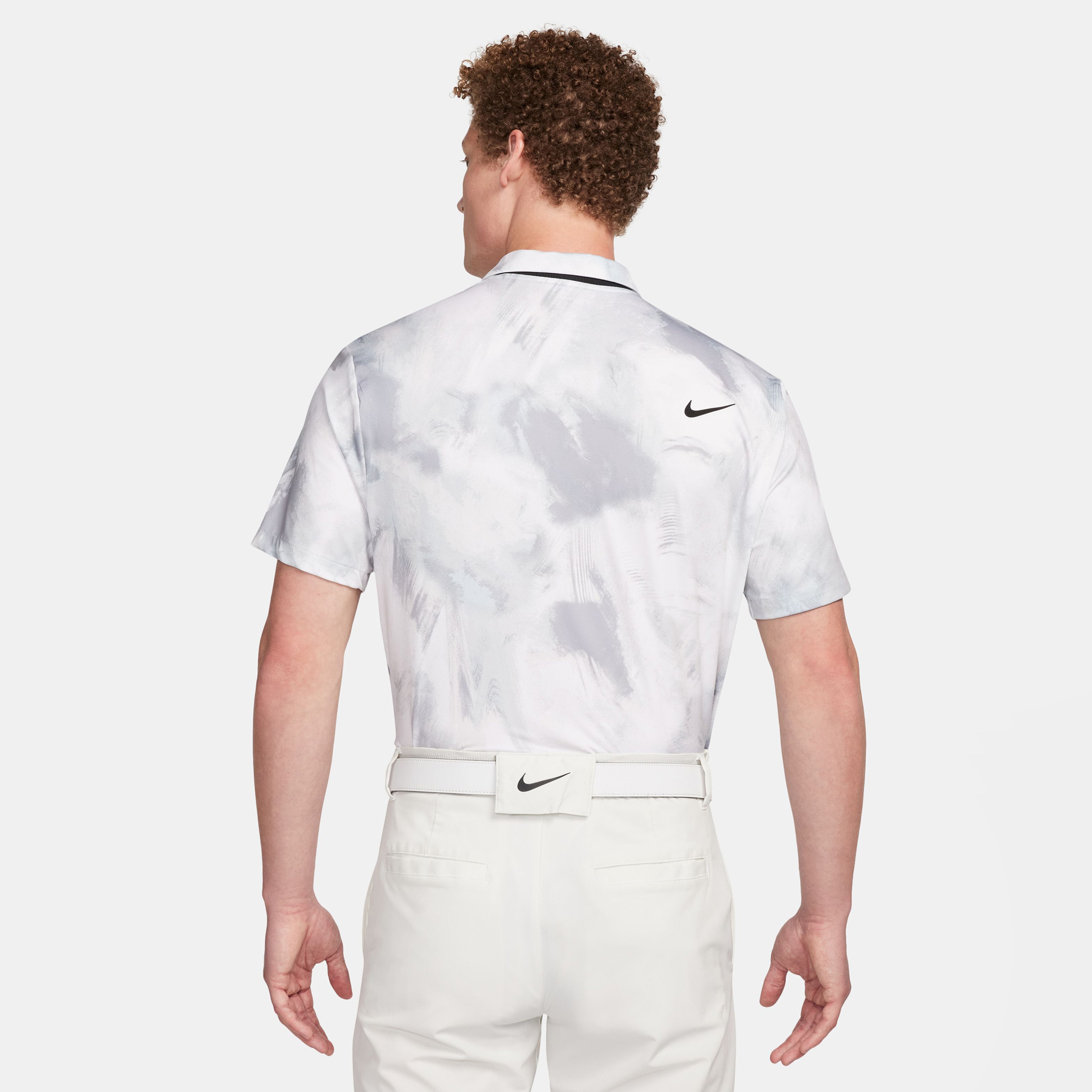 Nike Dri-Fit Tour Erkek Beyaz Polo