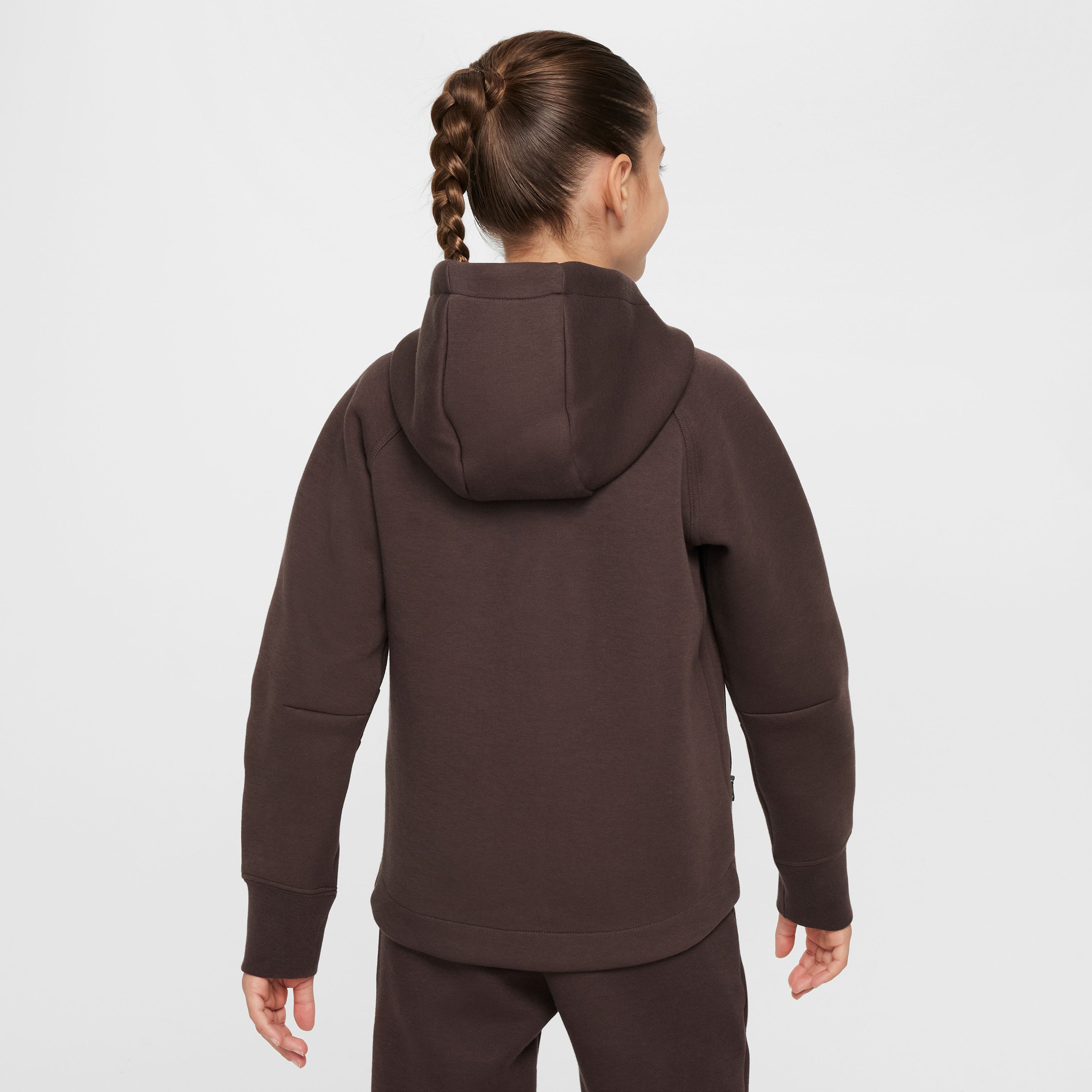 Nike Sportswear Tech Fleece Çocuk Kahverengi Sweatshirt
