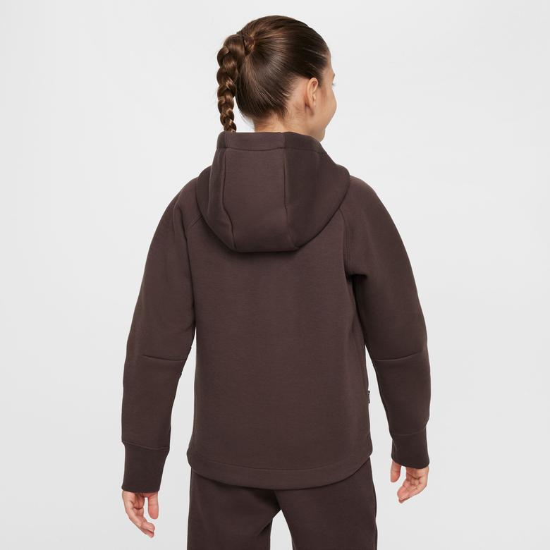 Nike Sportswear Tech Fleece Çocuk Kahverengi Sweatshirt