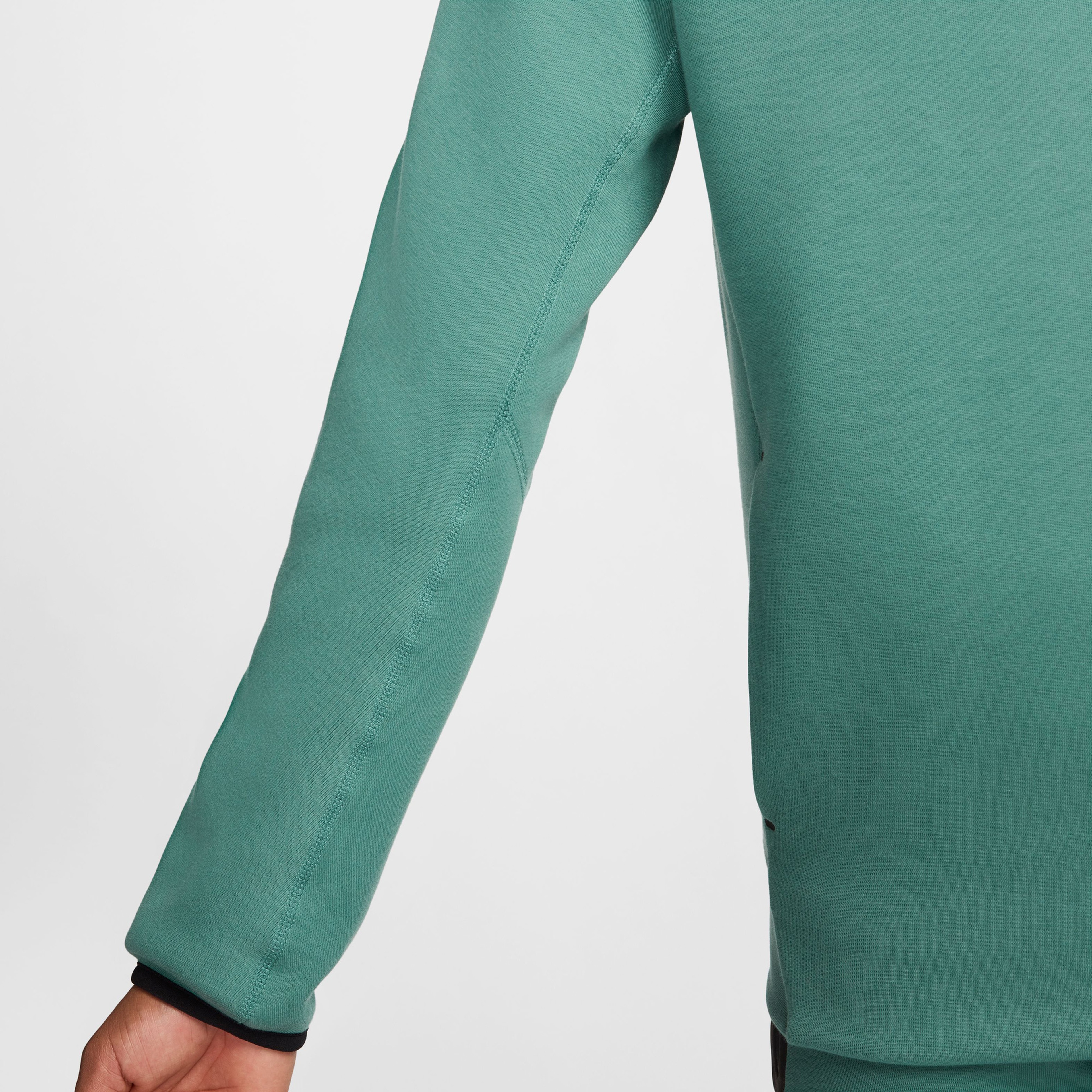 Nike Tech Fleece Pull-Over Erkek Yeşil Sweatshirt