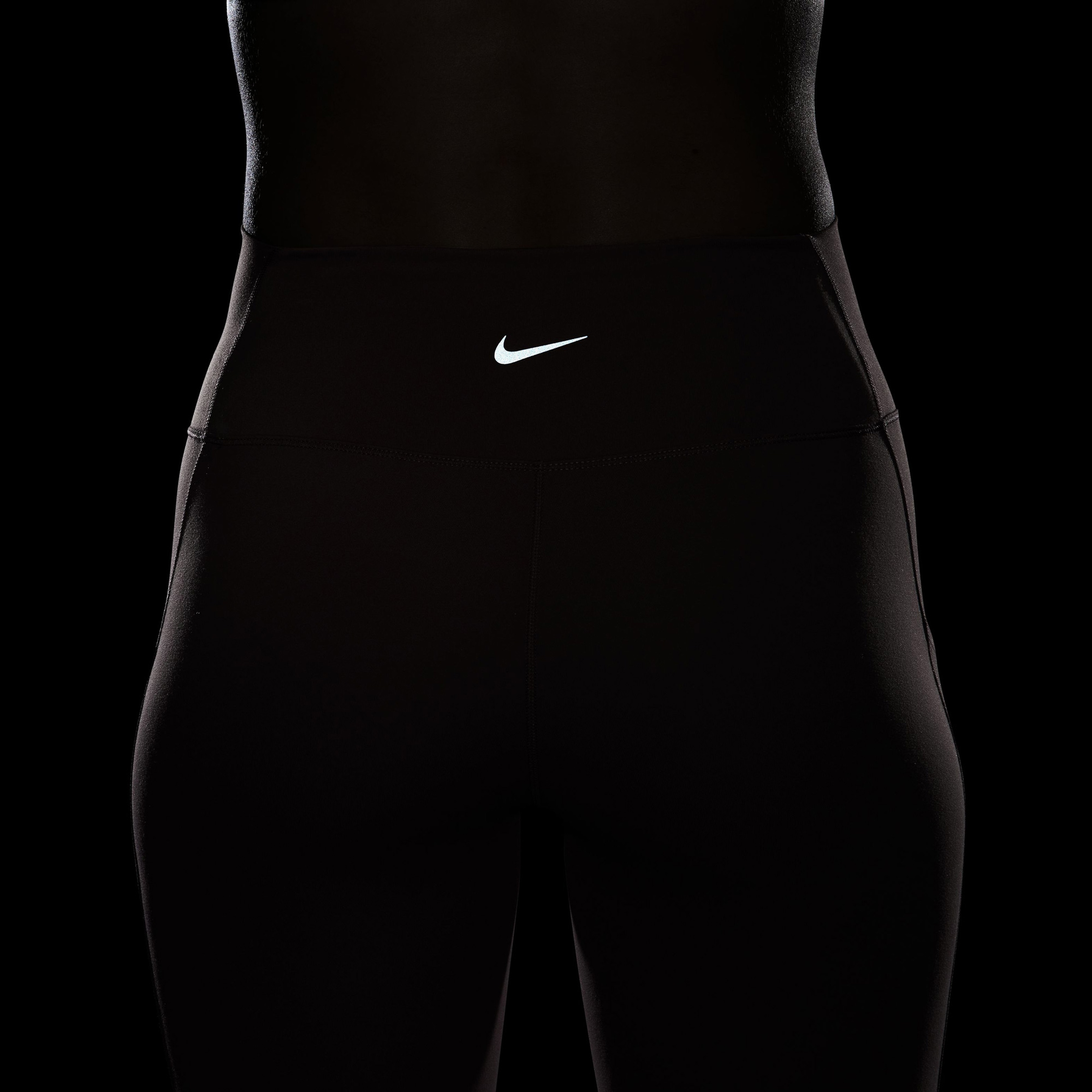 Nike Dri-Fit One High Rise 7/8 Kadın Kahverengi Tayt