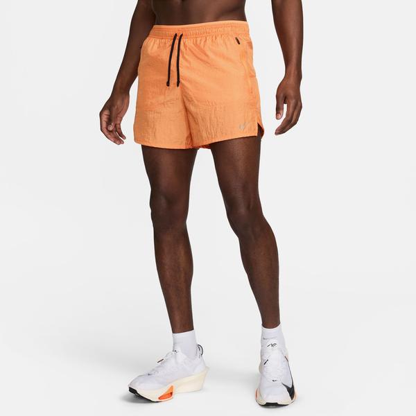 Nike Dri-Fit Stride Running Division Erkek Turuncu Şort