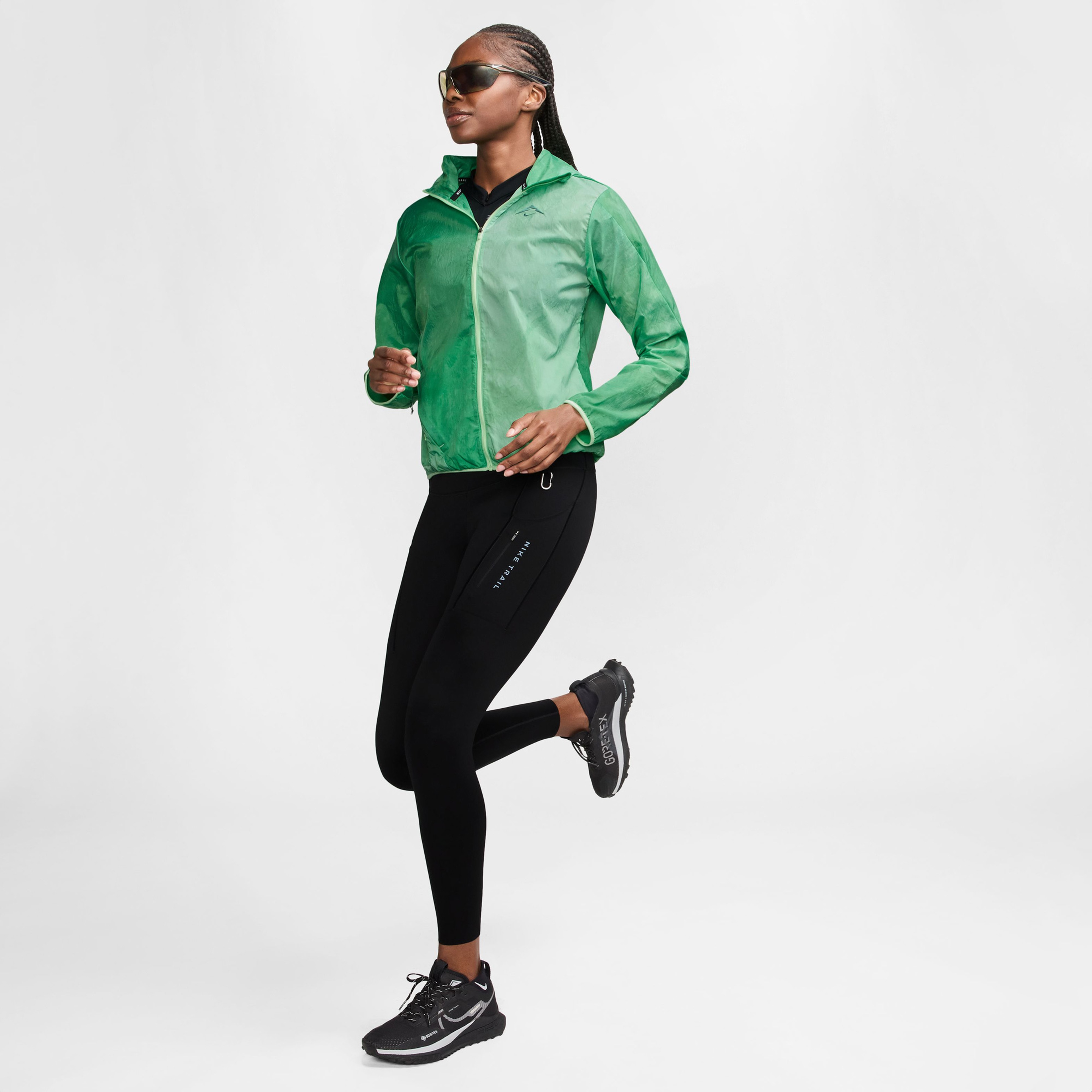 Nike Trail Repel Kadın Yeşil Ceket