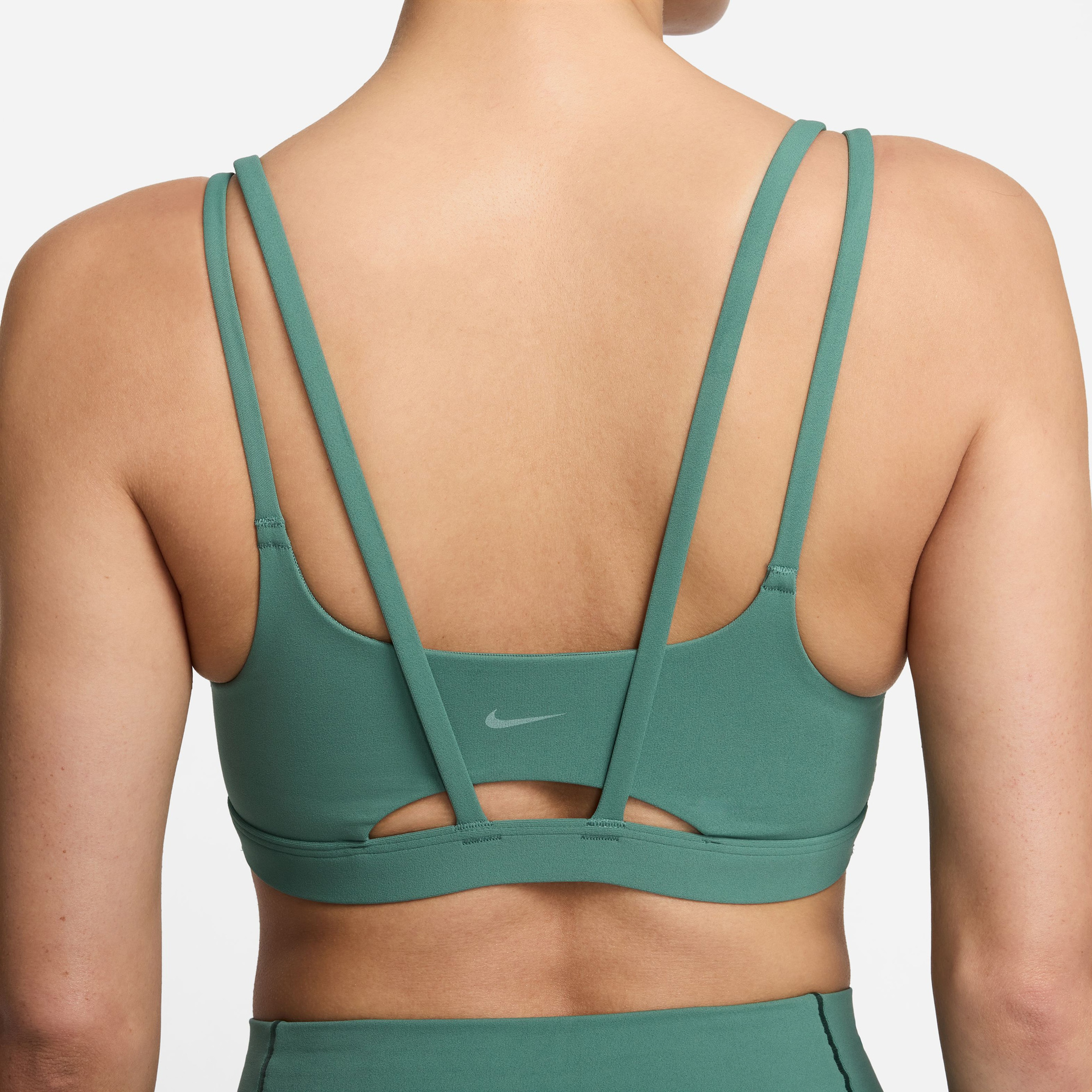 Nike Dri-Fit Alate Trace Kadın Yeşil Bra