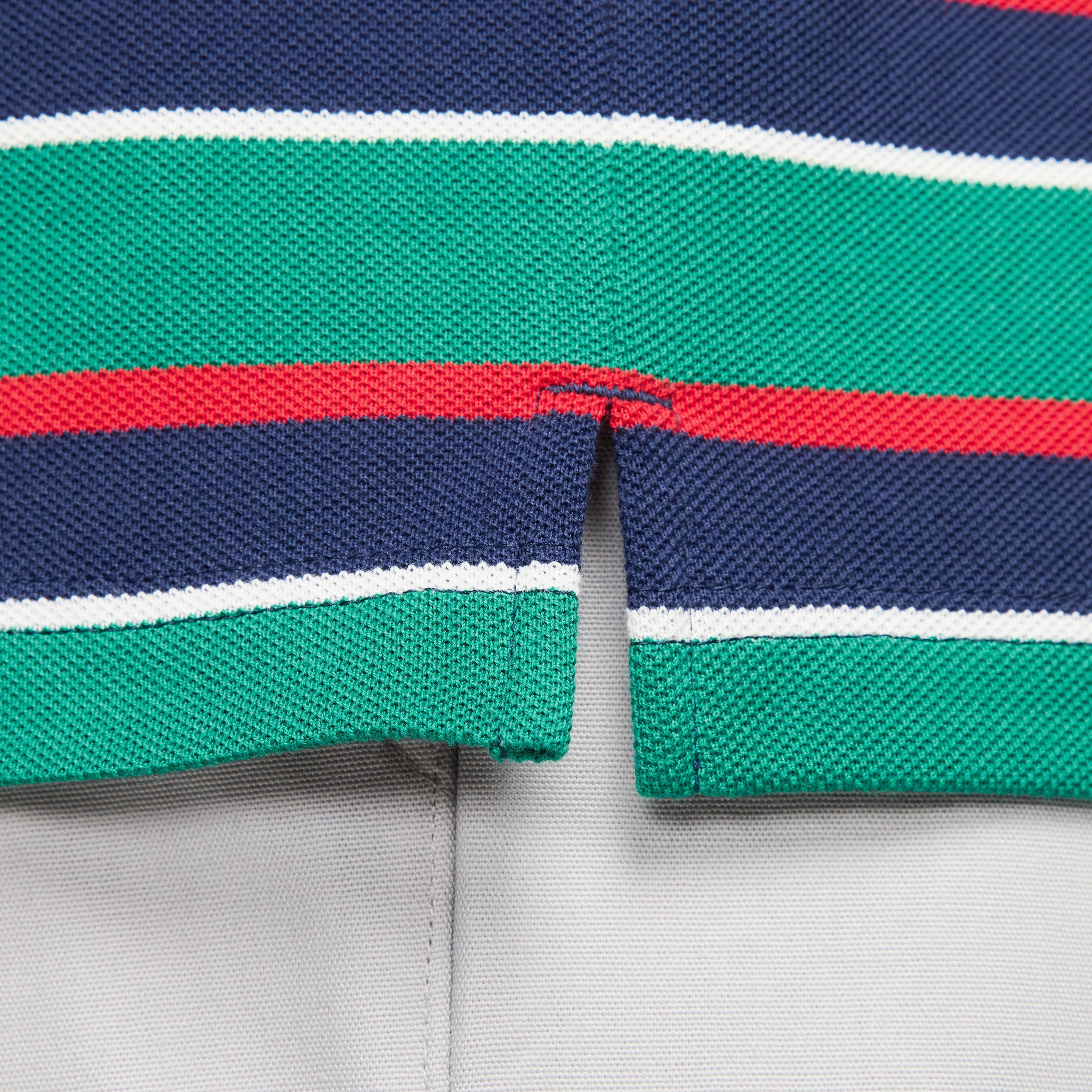 Nike Club Stripe Erkek Mavi Polo