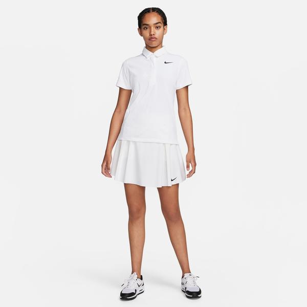 Nike Dri-Fit Adventure Tour Kadın Beyaz Polo