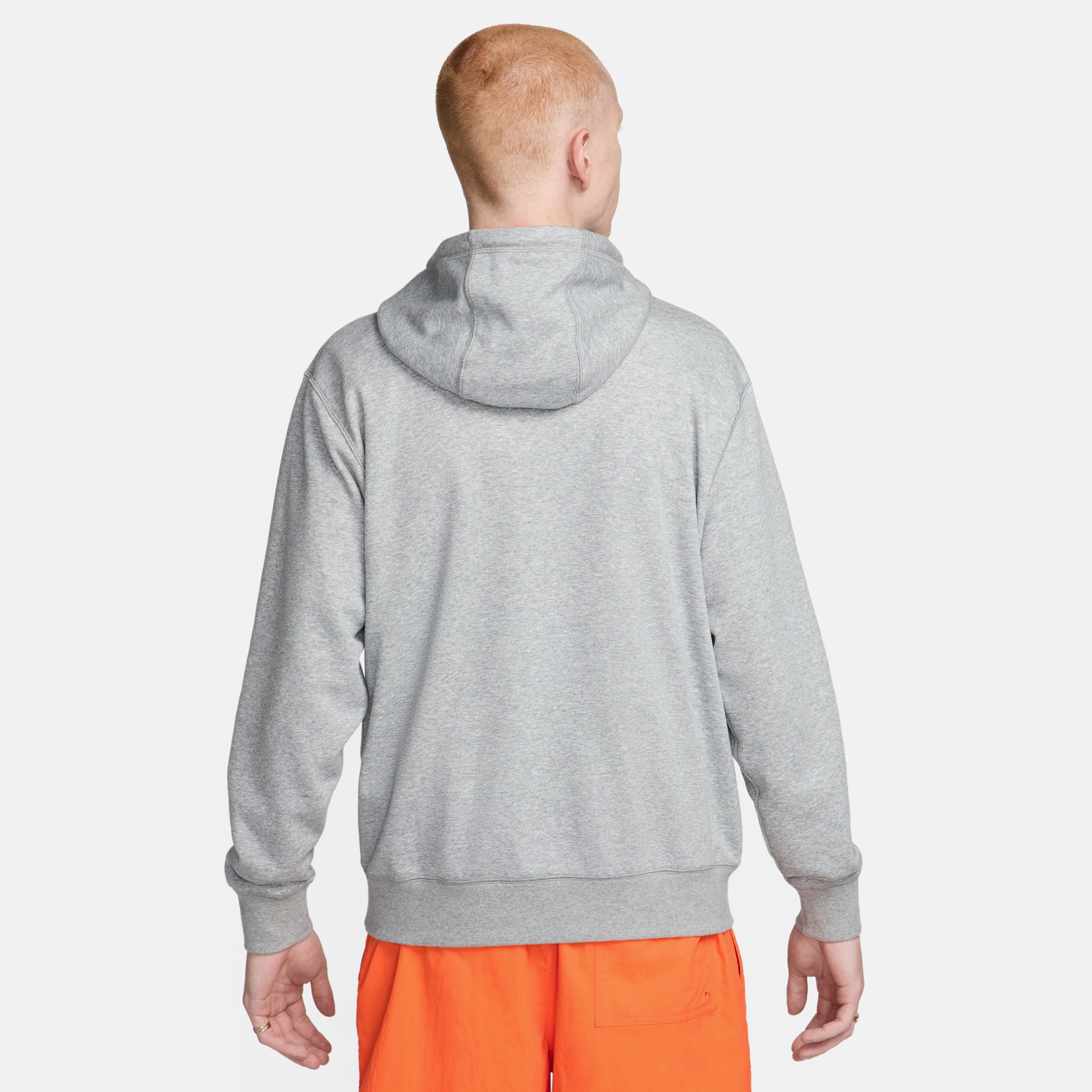 Nike Club Fleece Erkek Gri Sweatshirt