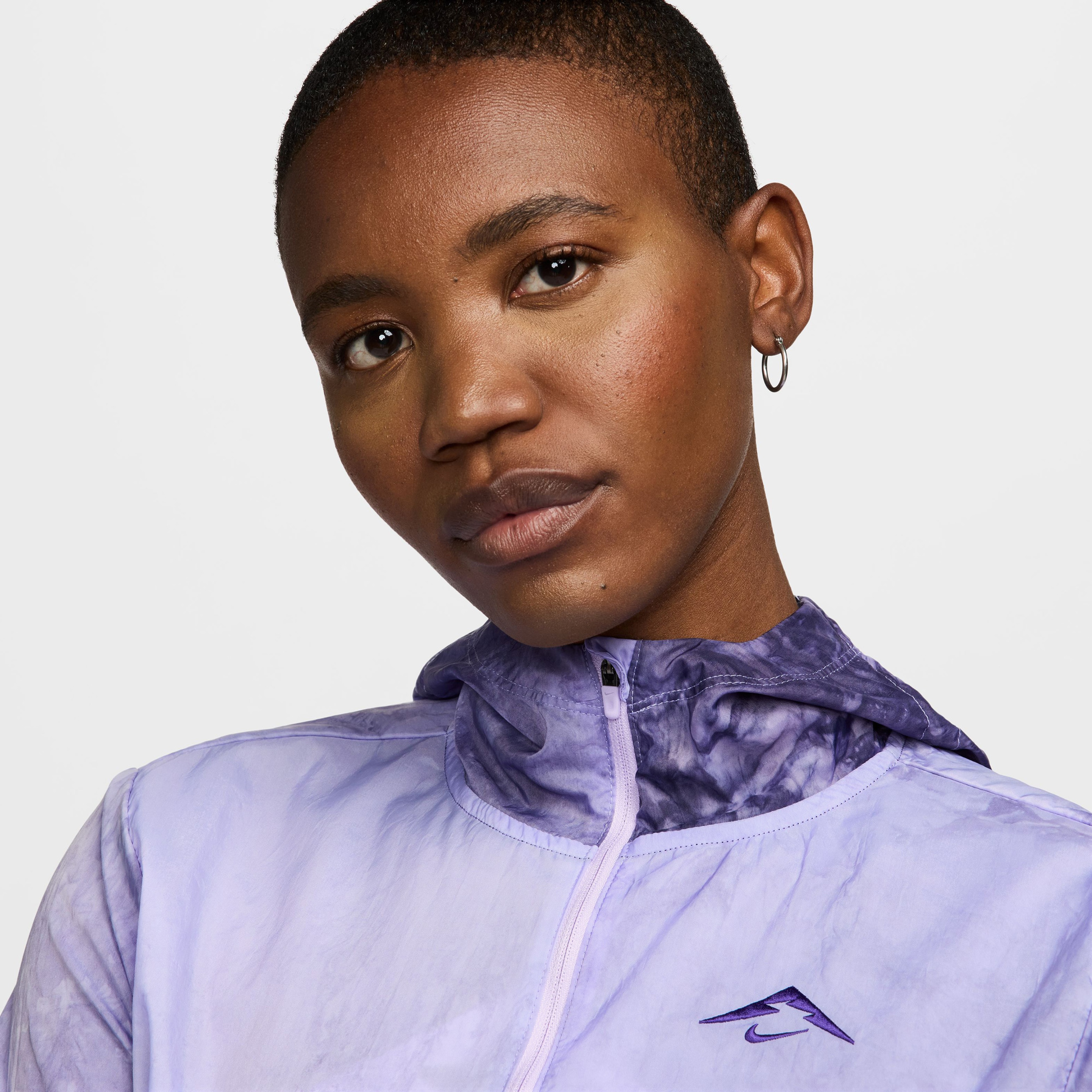 Nike Trail Repel Kadın Mor Ceket