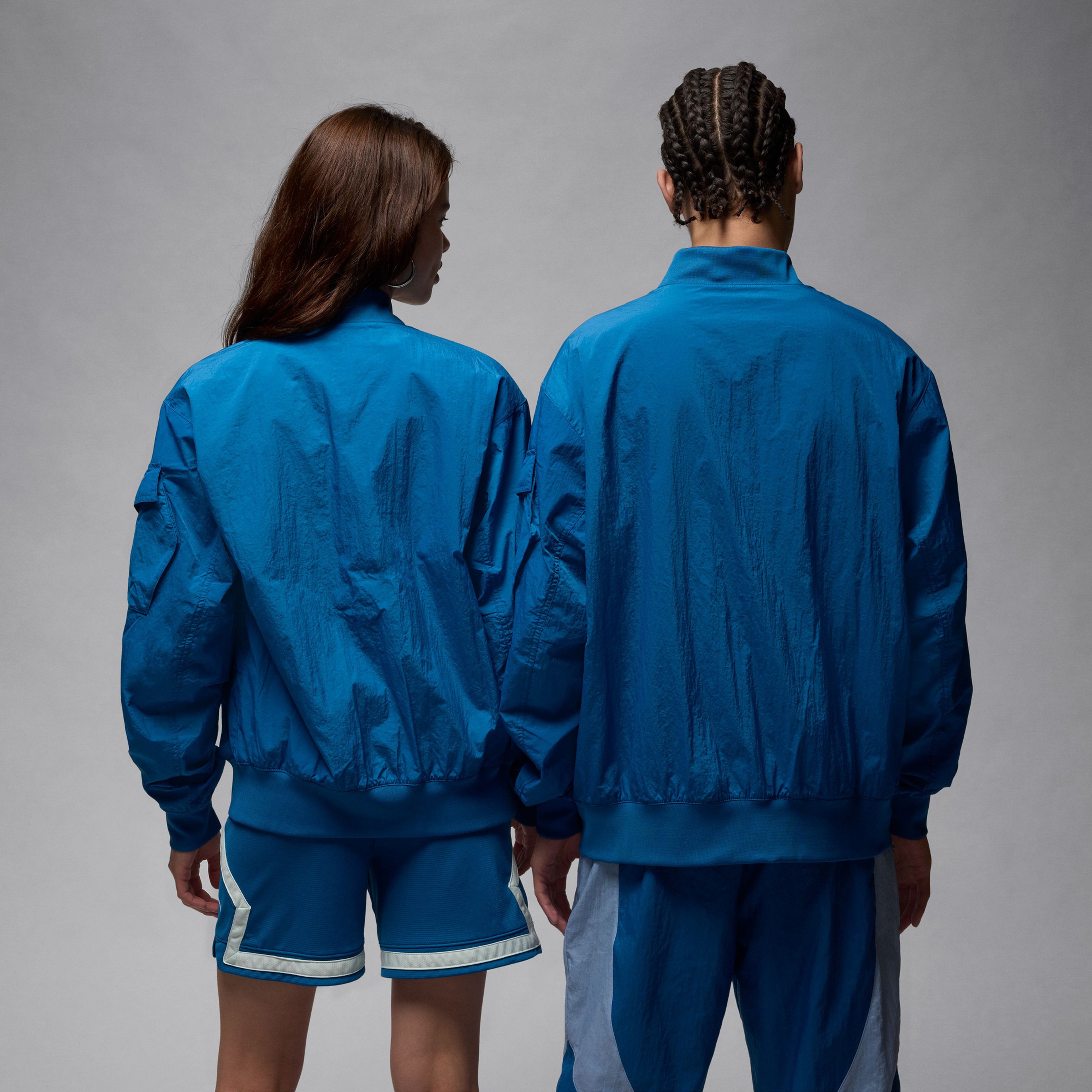 Jordan Essentials Erkek Mavi Ceket