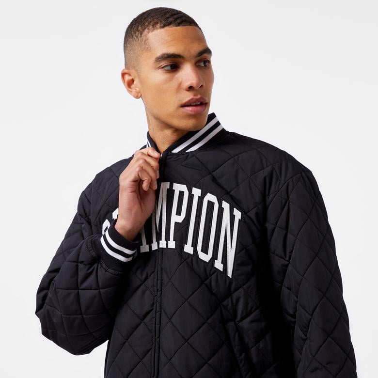 Champion Bomber Erkek Siyah Ceket