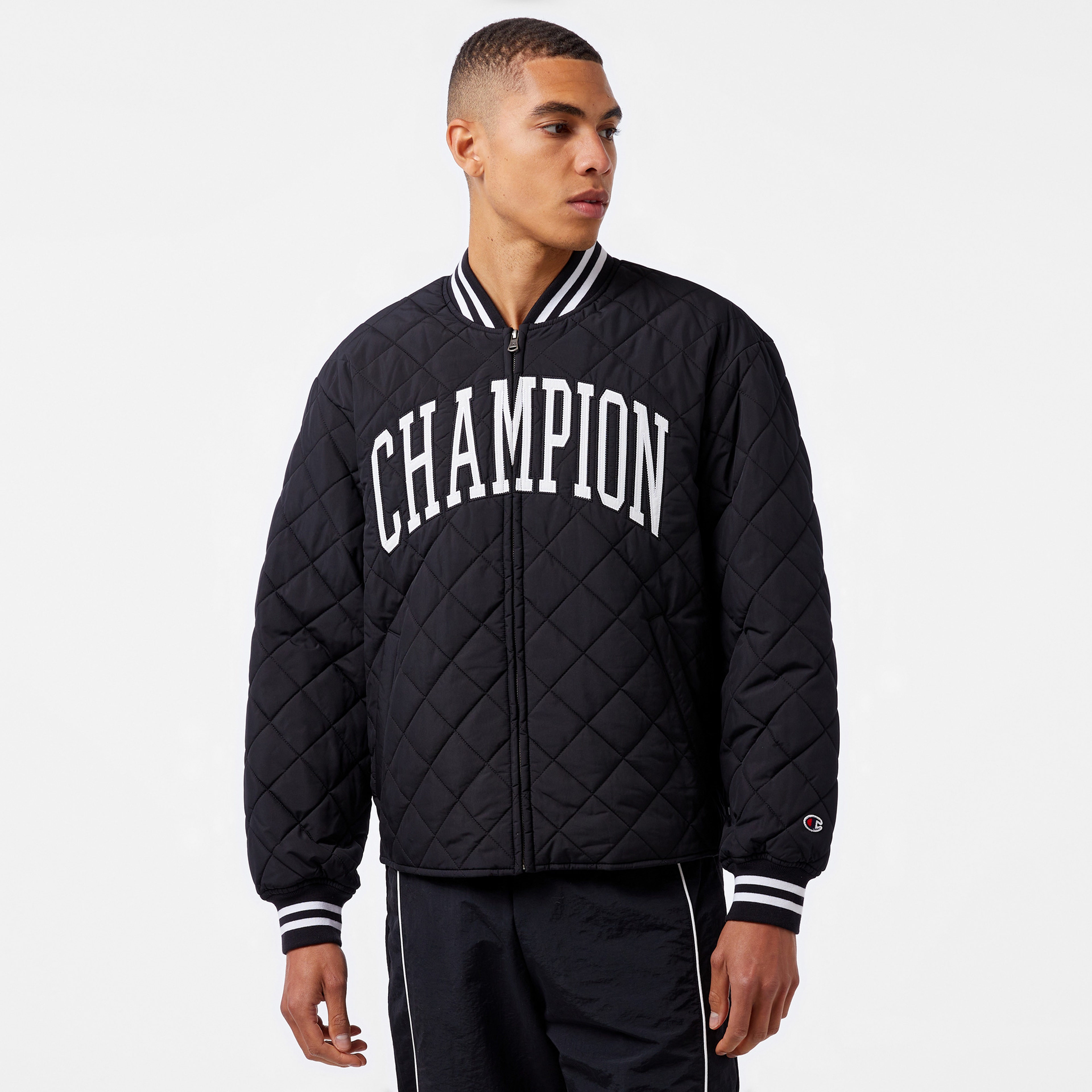 Champion Bomber Erkek Siyah Ceket