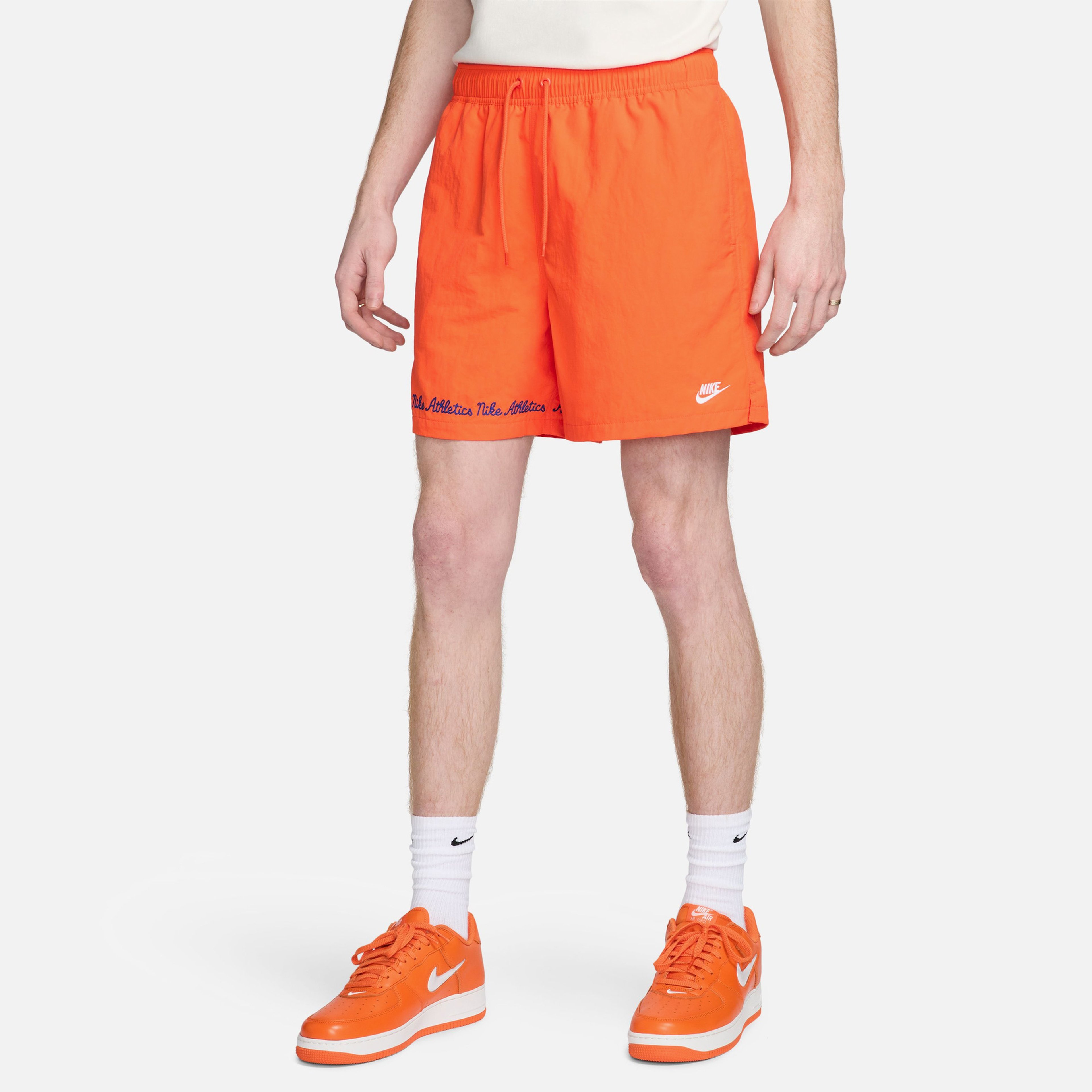 Nike Club Fleece Erkek Turuncu Şort