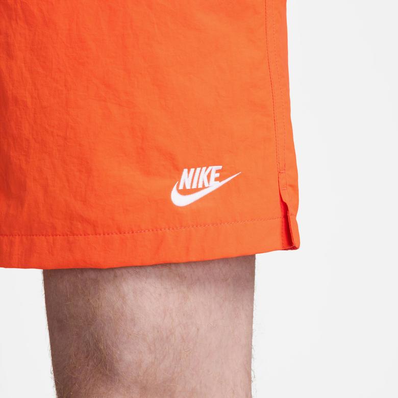 Nike Club Fleece Erkek Turuncu Şort