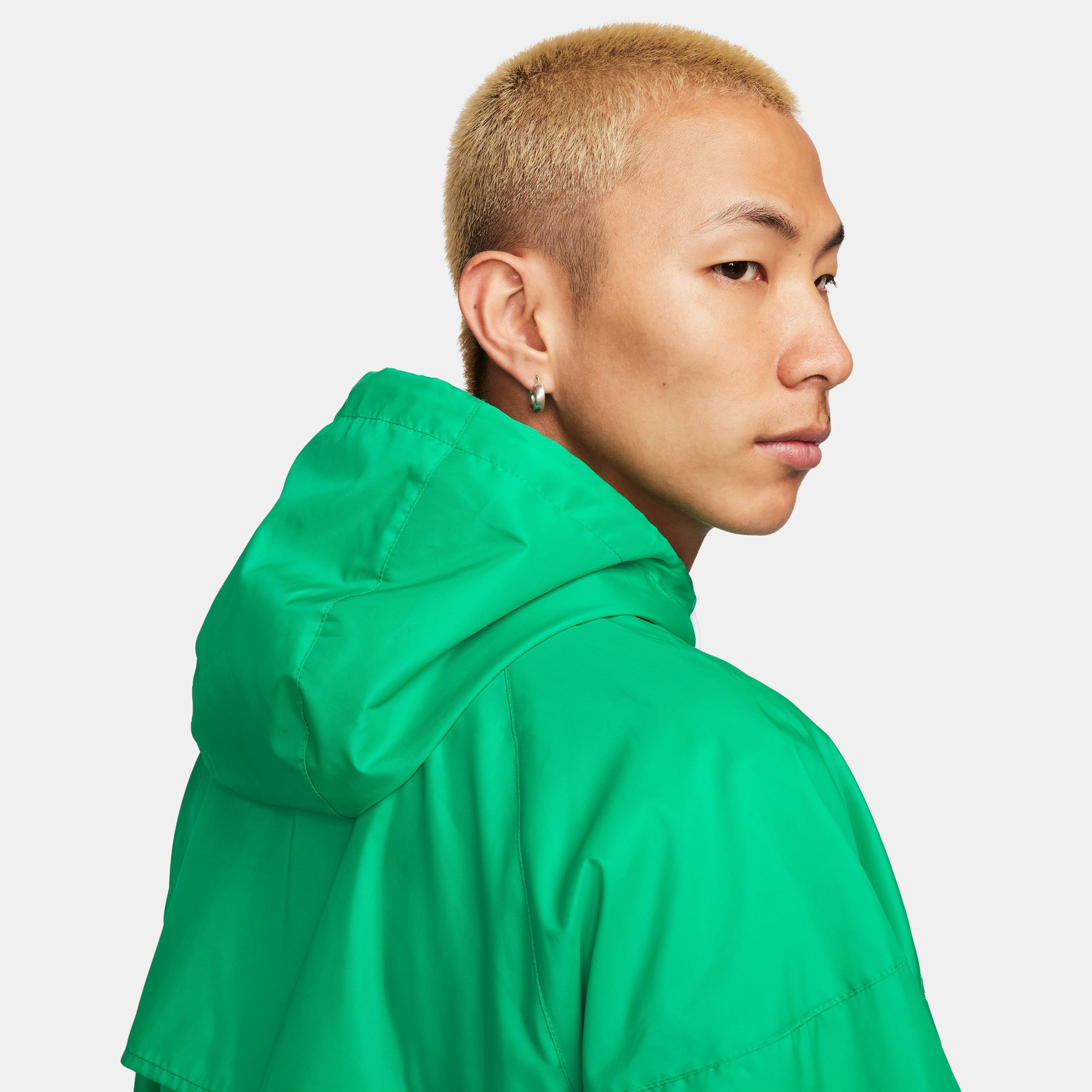 Nike Sportswear Heritage Essentials Windrunner Erkek Yeşil Ceket
