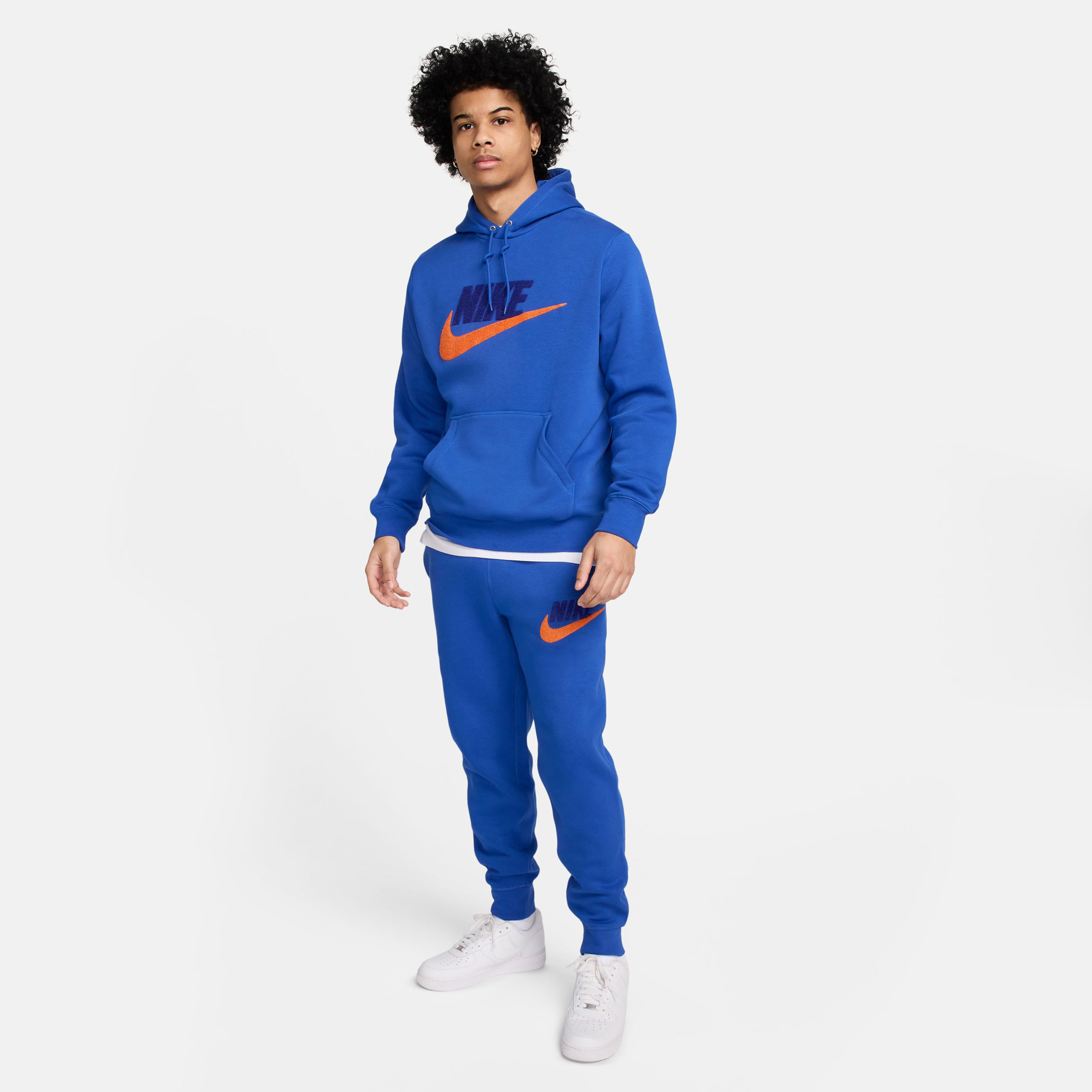 Nike Club Fleece Erkek Mavi Eşofman Altı