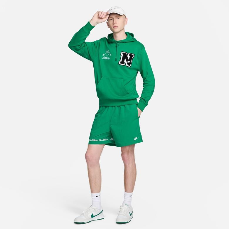 Nike Club Fleece Erkek Yeşil Şort