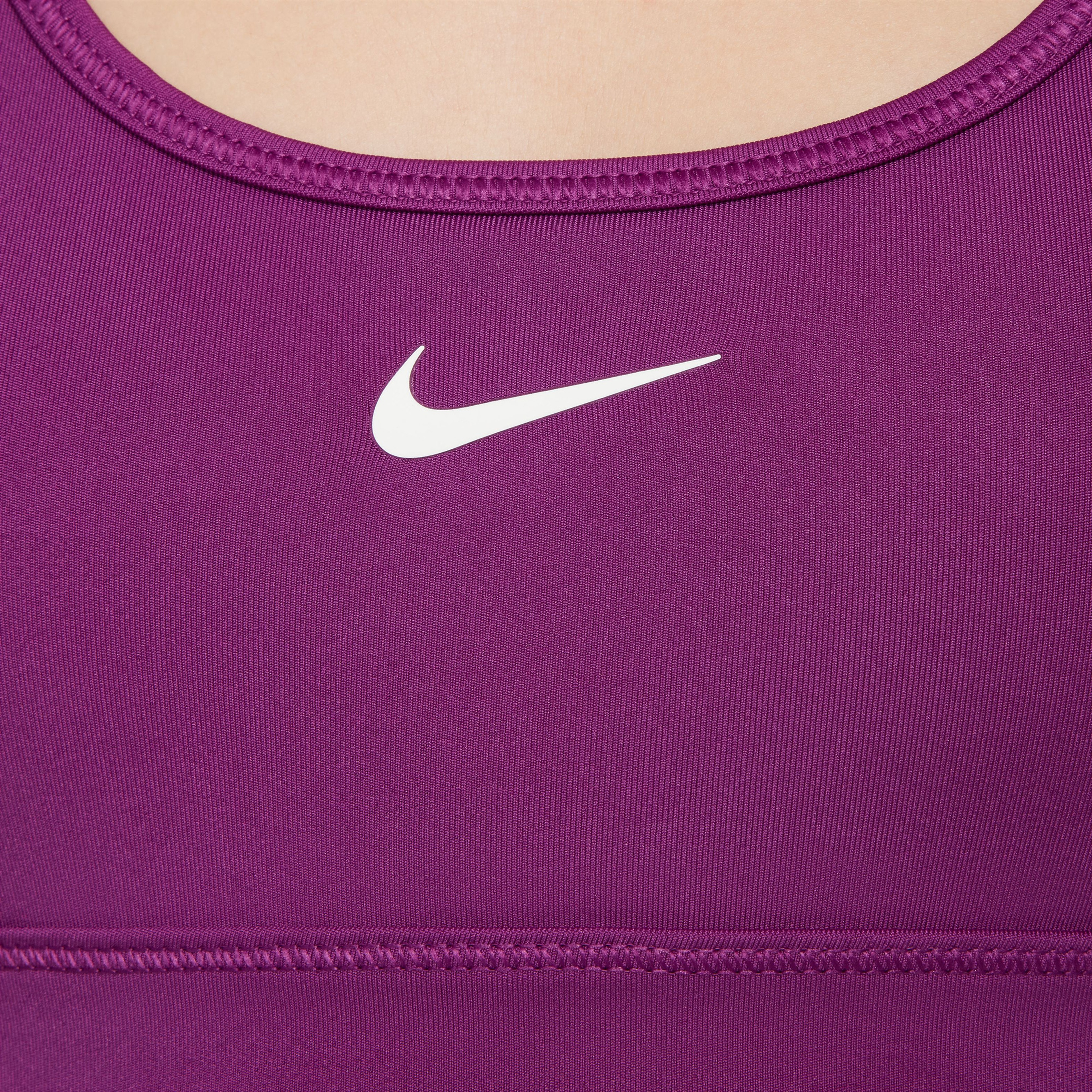 Nike Swoosh Çocuk Mor Bra
