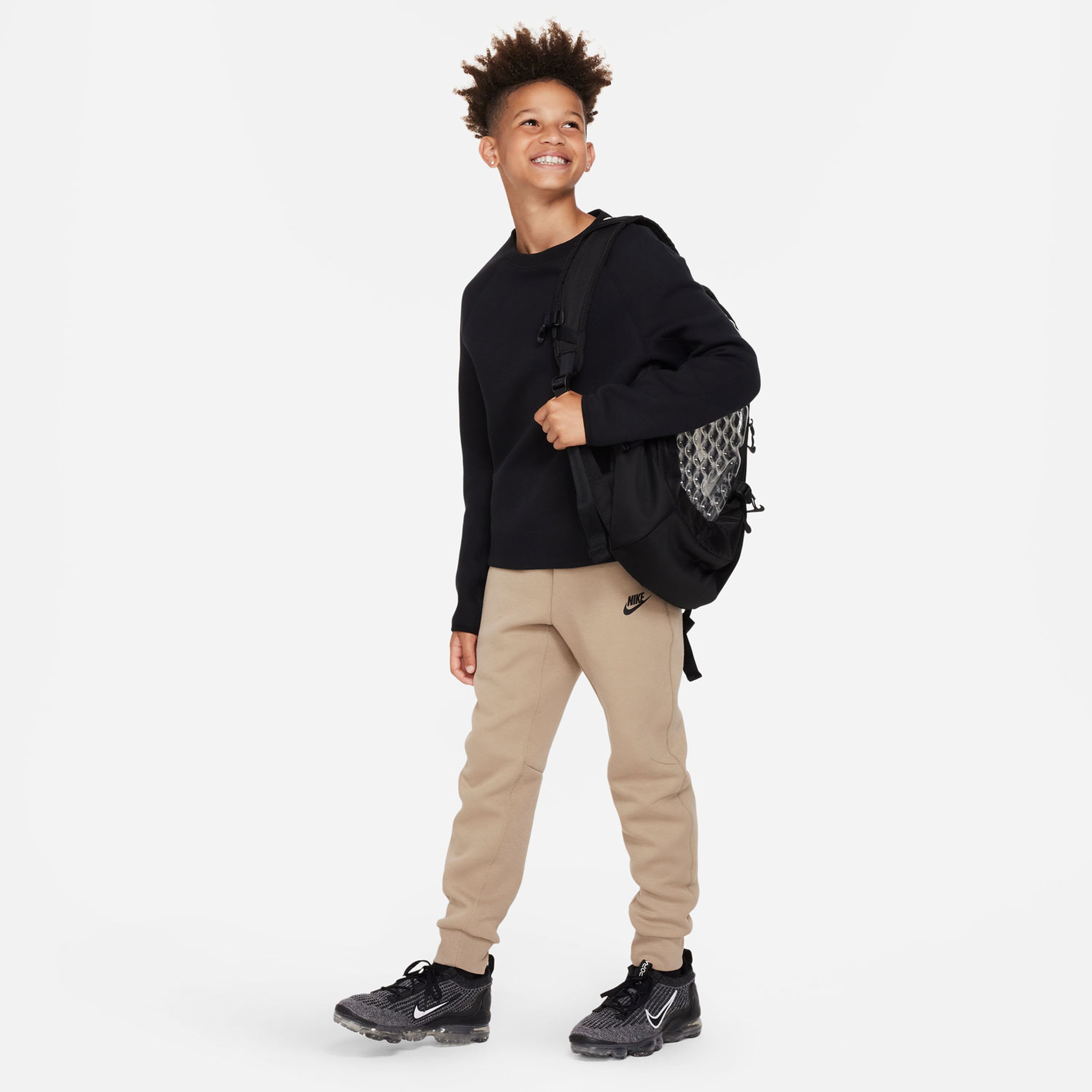 Nike Sportswear Tech Flc Çocuk Haki Eşofman Altı