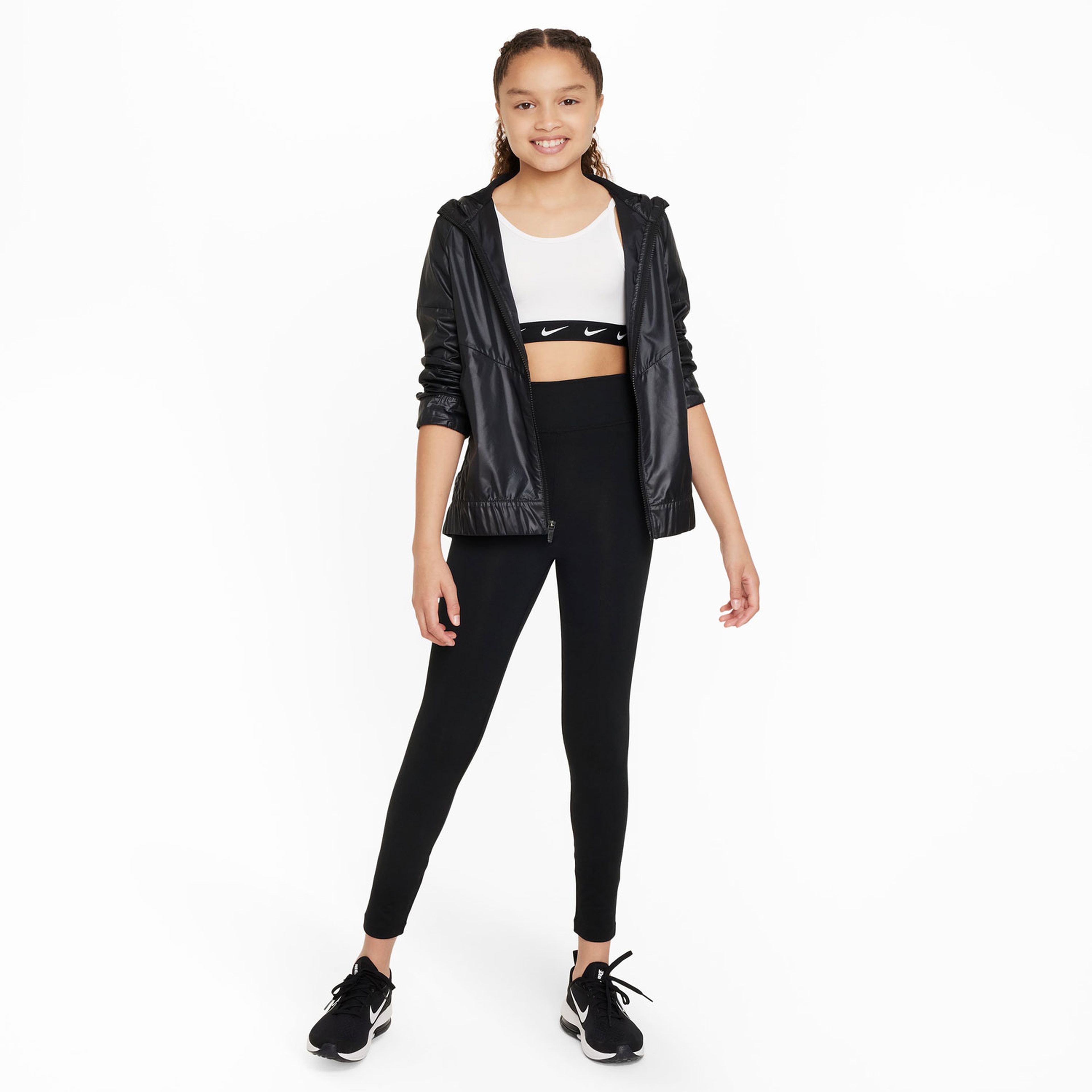 Nike Dri-Fit One Çocuk Beyaz Bra