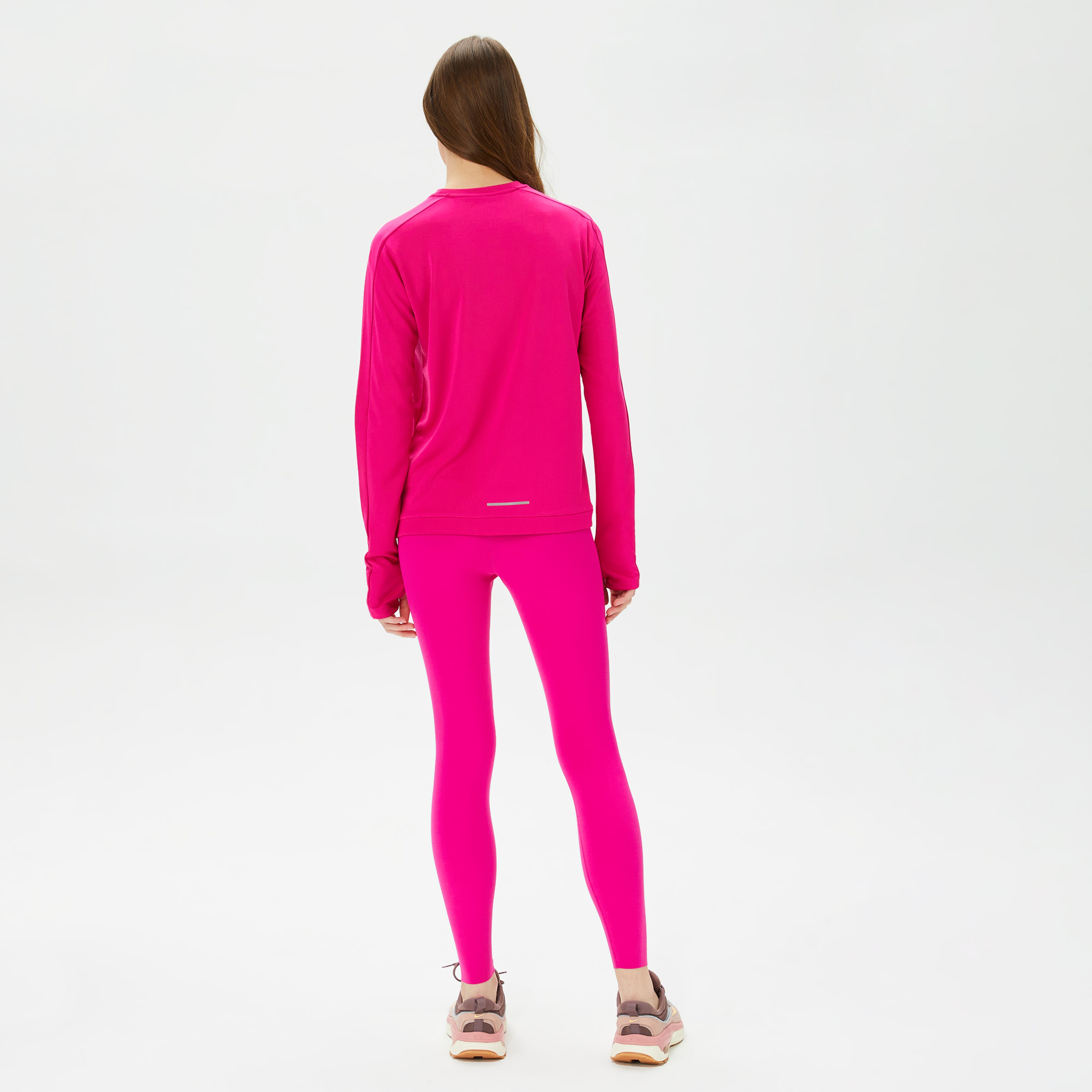 Nike Dri-FIT Zenvy High Rise 7/8 Kadın Pembe Tayt